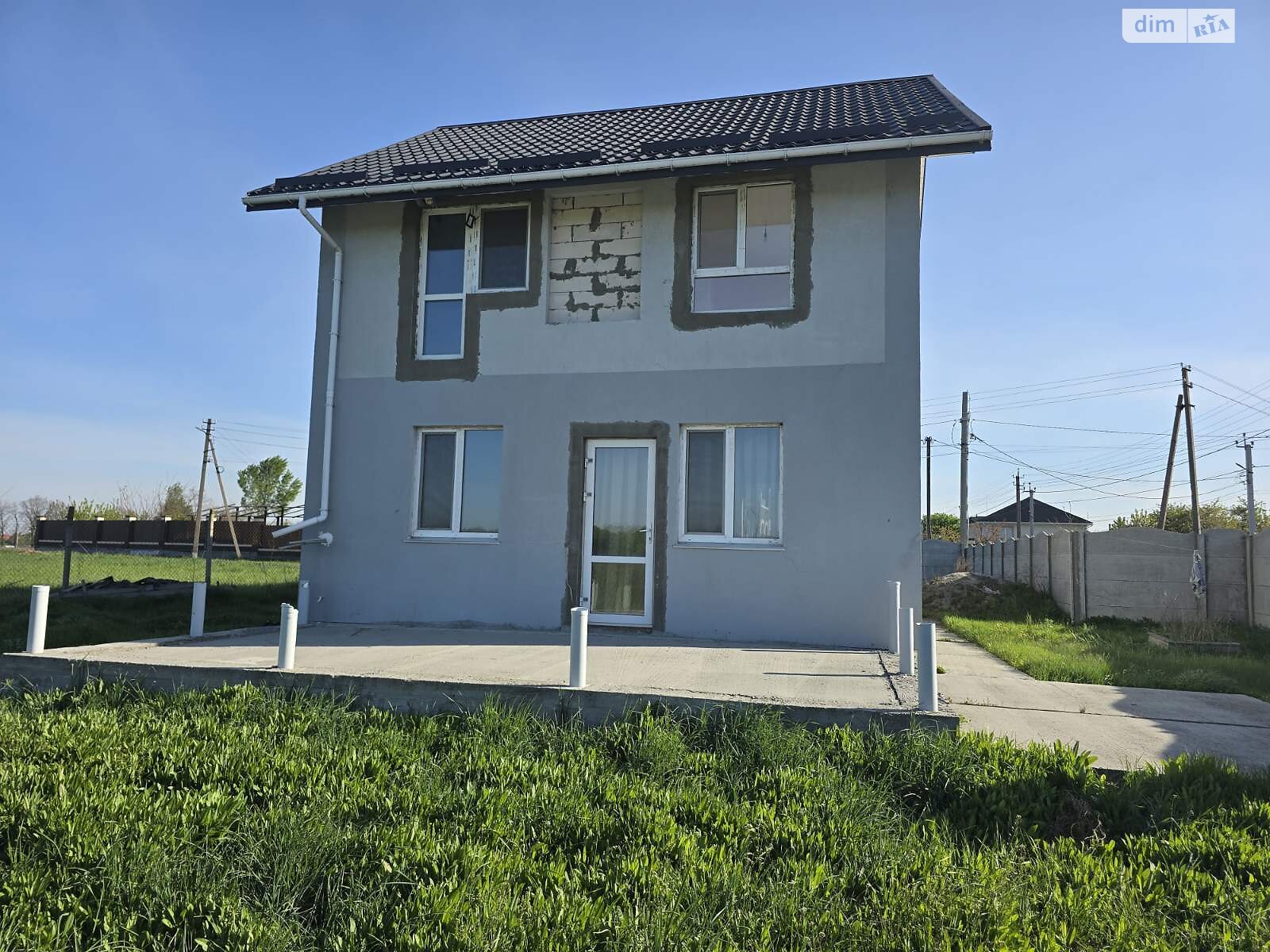 двухэтажный дом с верандой, 106 кв. м, пеноблок. Продажа в Великой Александровке фото 1 двухэтажный дом с верандой, 106 кв. м, пеноблок. Продажа в Великой Александровке фото 1