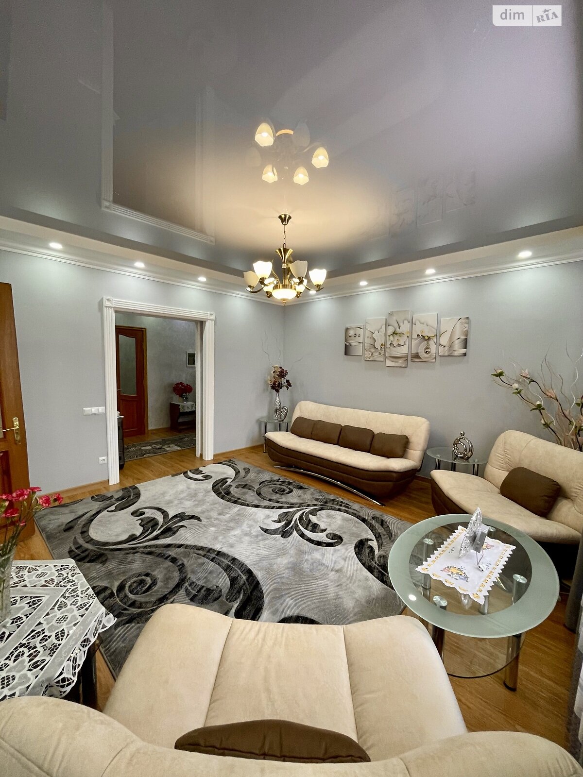 одноэтажный дом с верандой, 126 кв. м, кирпич. Продажа в Великой Березовице фото 1 одноэтажный дом с верандой, 126 кв. м, кирпич. Продажа в Великой Березовице фото 1