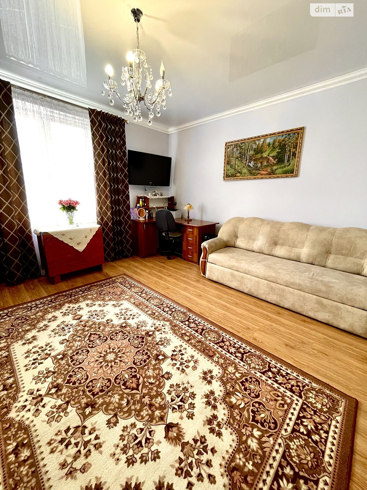 одноэтажный дом с верандой, 126 кв. м, кирпич. Продажа в Великой Березовице фото 1 одноэтажный дом с верандой, 126 кв. м, кирпич. Продажа в Великой Березовице фото 1