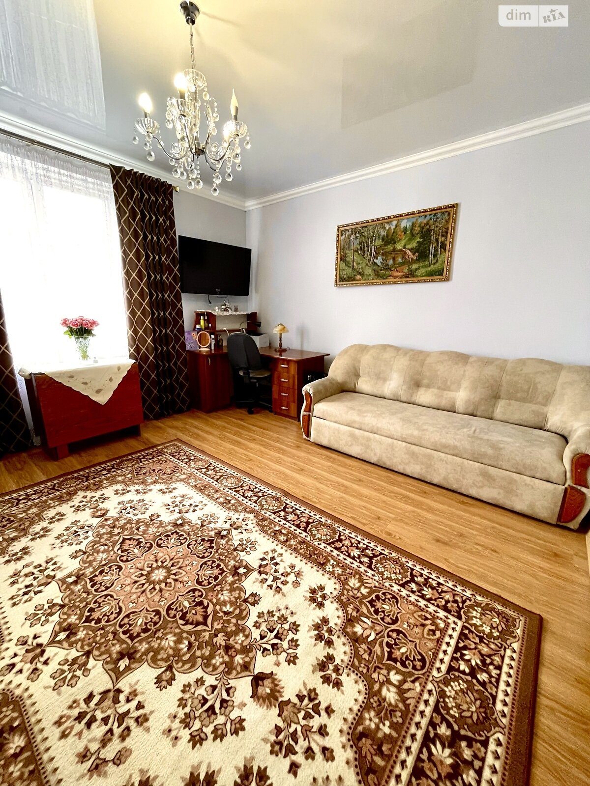 одноэтажный дом с верандой, 126 кв. м, кирпич. Продажа в Великой Березовице фото 1 одноэтажный дом с верандой, 126 кв. м, кирпич. Продажа в Великой Березовице фото 1