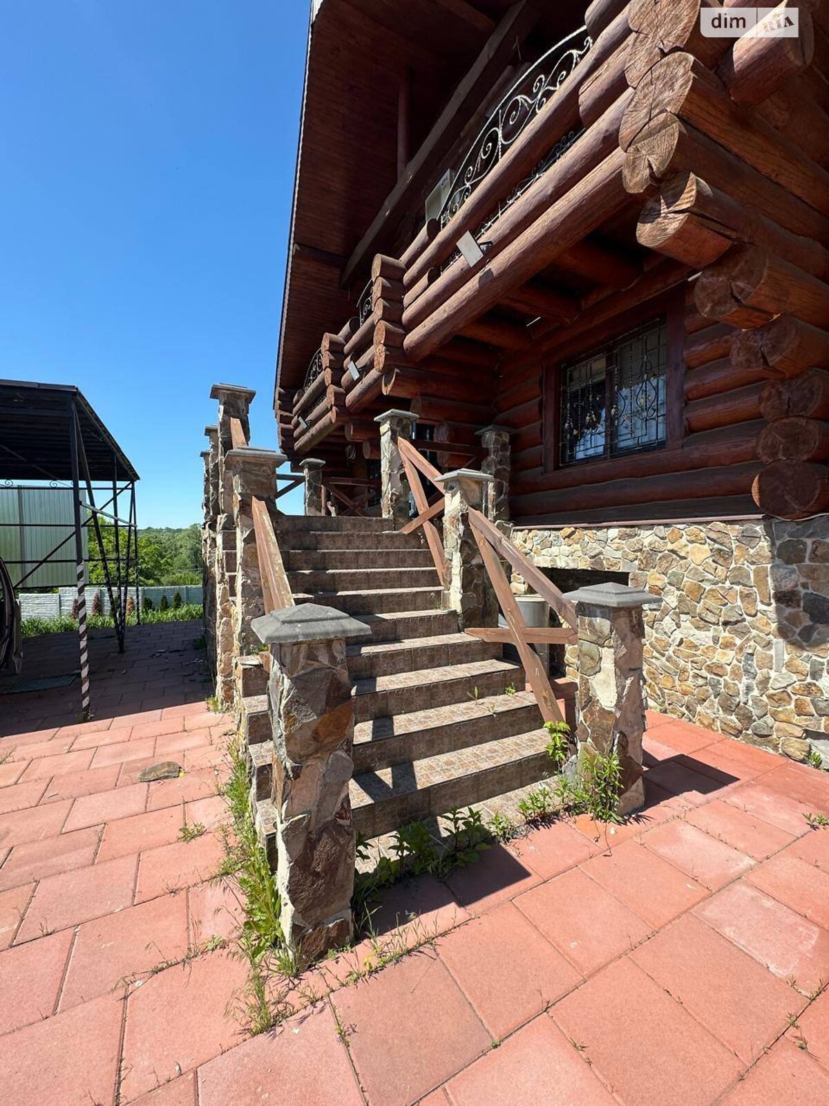 двоповерховий будинок з гаражем, 354.6 кв. м, зруб. Продаж у Великій Бугаївці фото 1 двоповерховий будинок з гаражем, 354.6 кв. м, зруб. Продаж у Великій Бугаївці фото 1