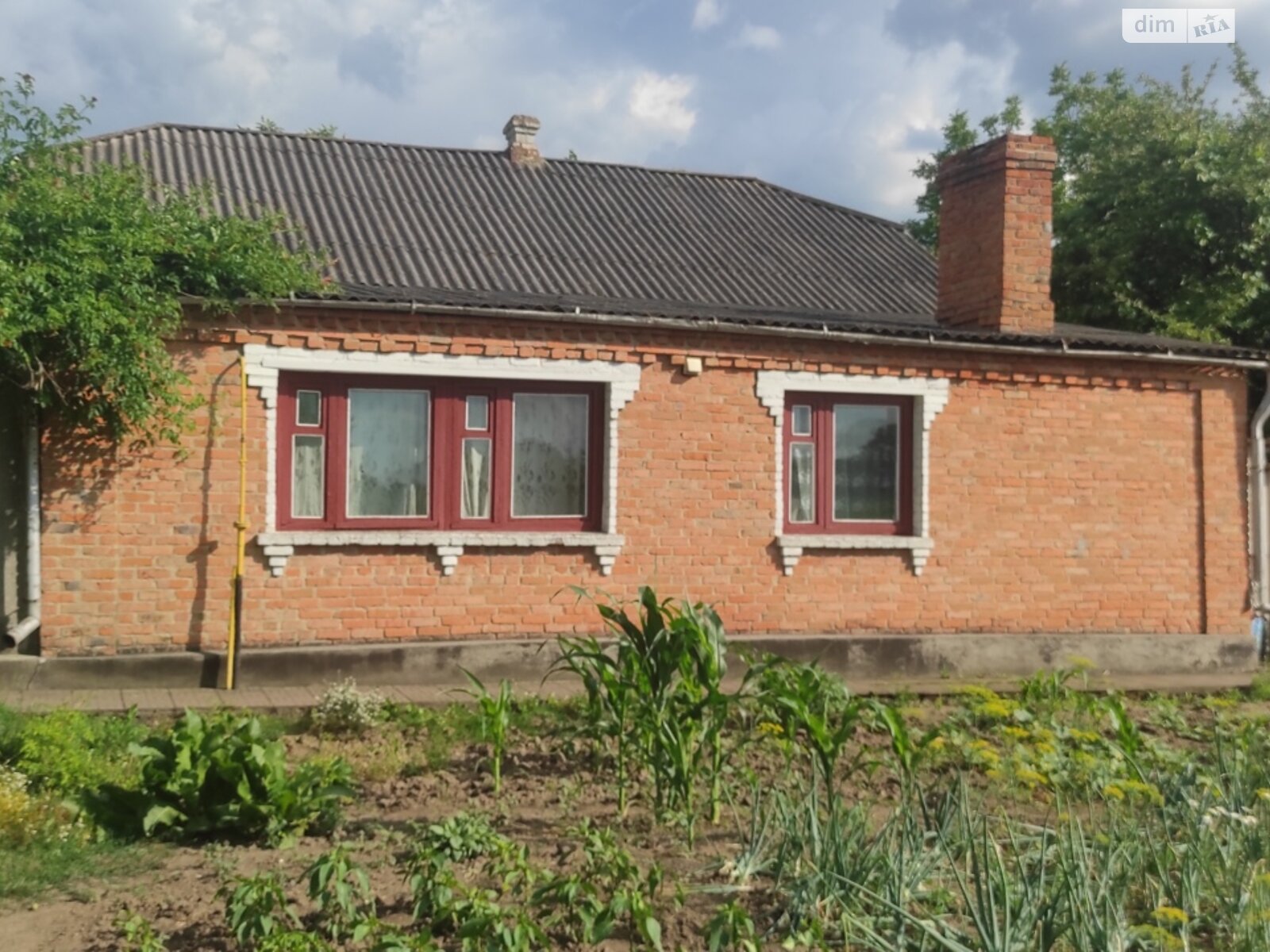 одноповерховий будинок з верандою, 86.3 кв. м, цегла. Продаж у Великій Бушинці фото 1 одноповерховий будинок з верандою, 86.3 кв. м, цегла. Продаж у Великій Бушинці фото 1