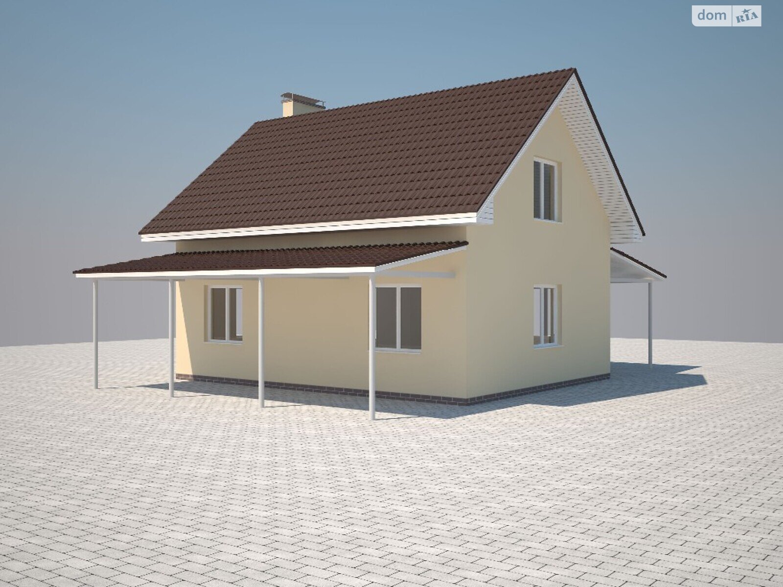 двоповерховий будинок, 90 кв. м, піноблок. Продаж у Великій Каратули фото 1 двоповерховий будинок, 90 кв. м, піноблок. Продаж у Великій Каратули фото 1