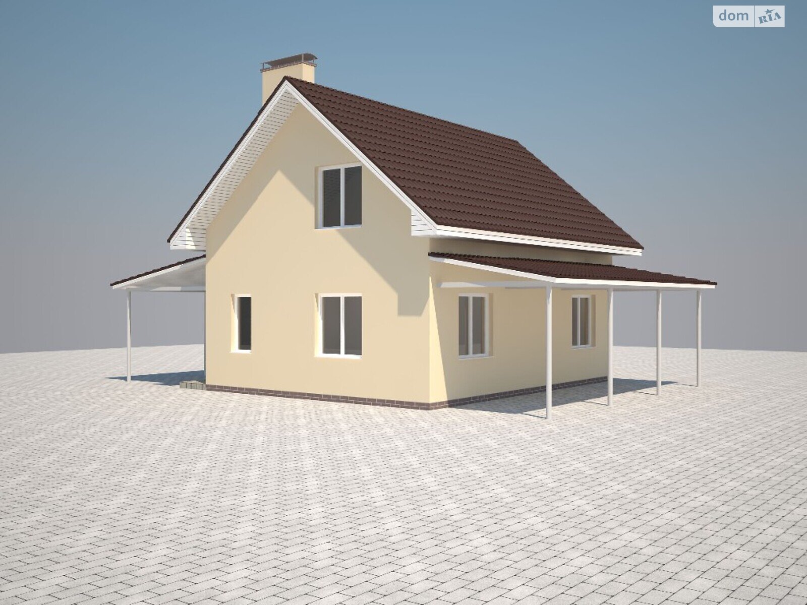 двоповерховий будинок, 90 кв. м, піноблок. Продаж у Великій Каратули фото 1 двоповерховий будинок, 90 кв. м, піноблок. Продаж у Великій Каратули фото 1