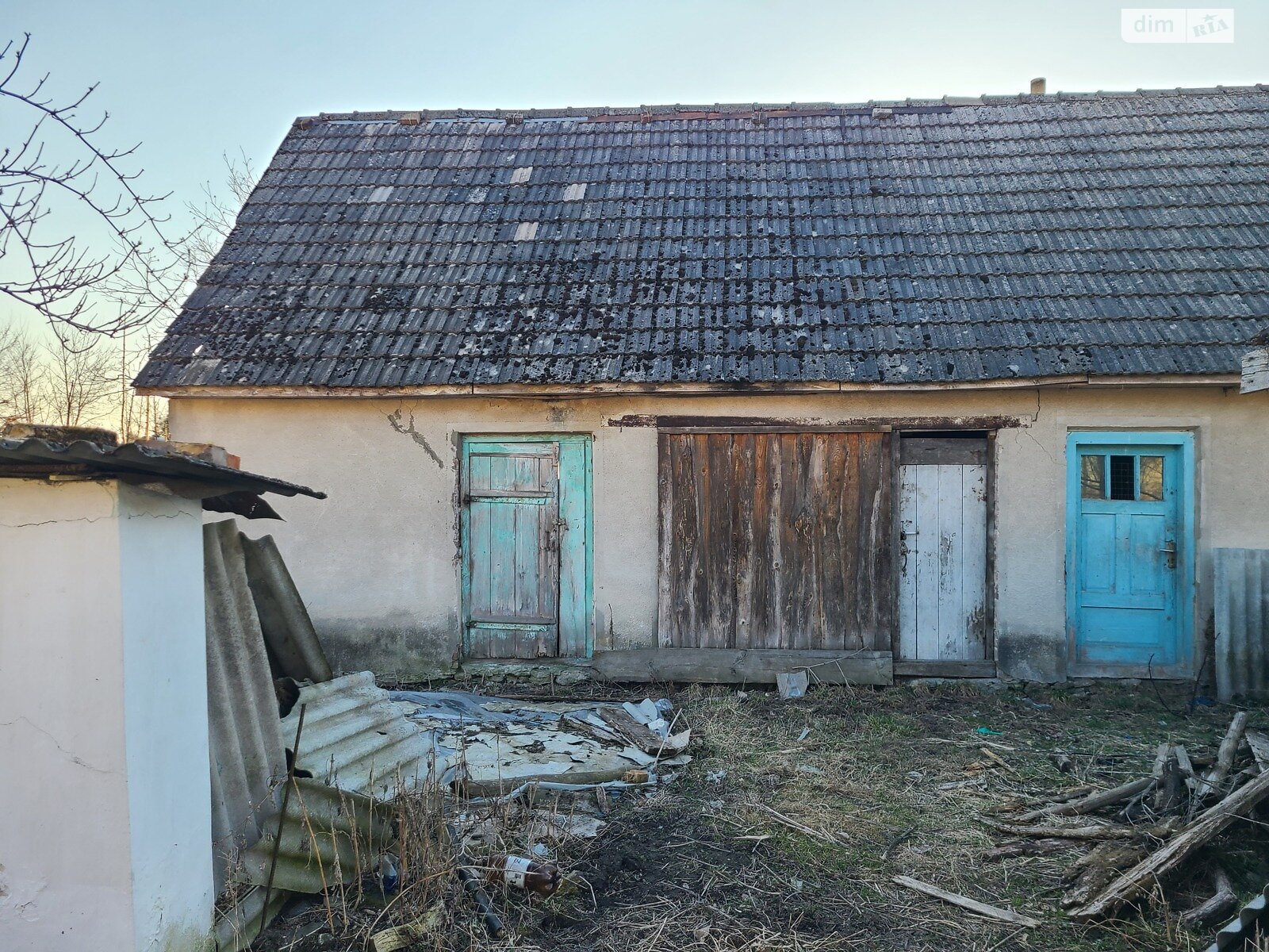 одноэтажный дом, 100 кв. м, дерево и кирпич. Продажа в Великиких Бережцах фото 1 одноэтажный дом, 100 кв. м, дерево и кирпич. Продажа в Великиких Бережцах фото 1