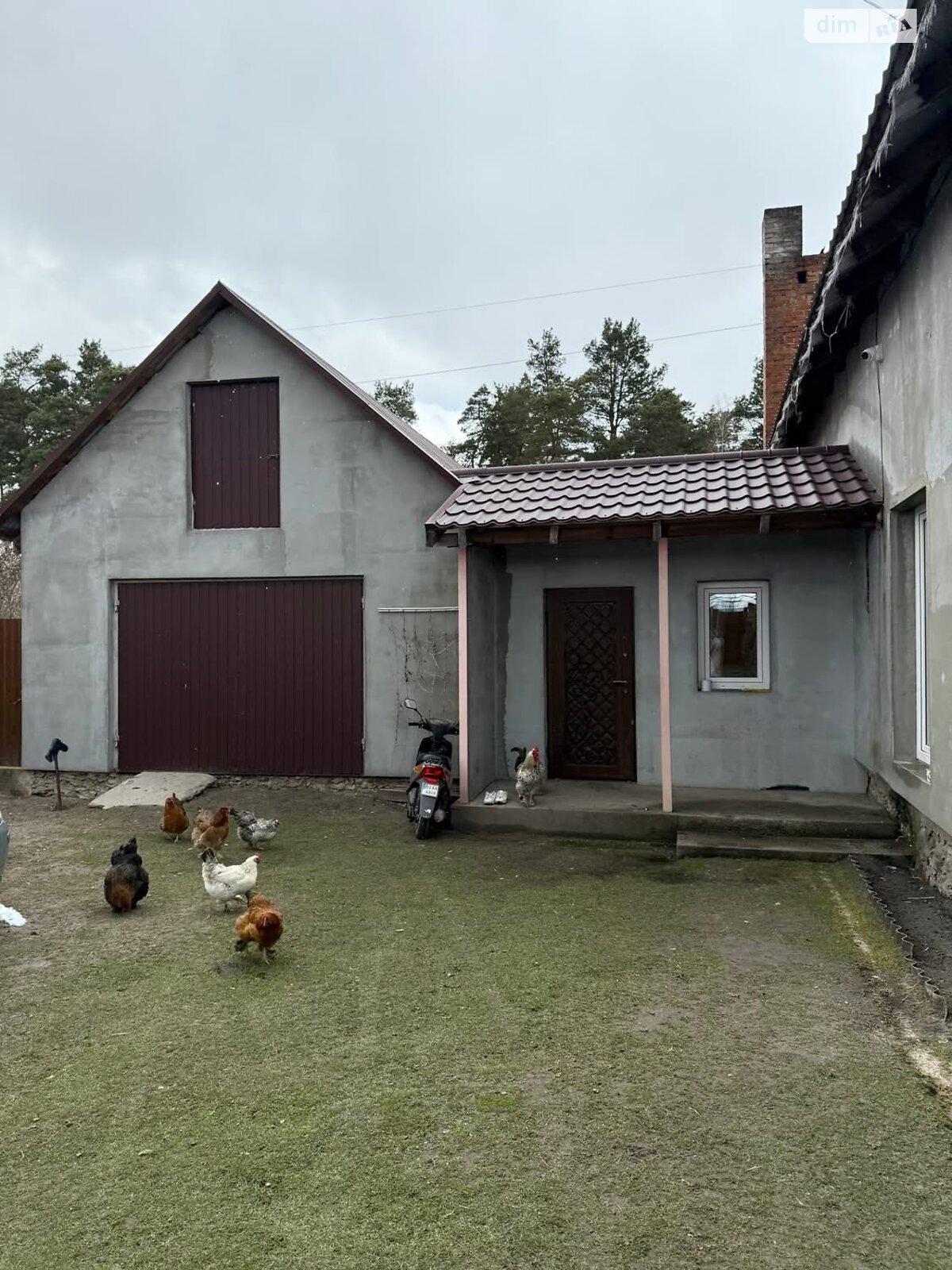одноэтажный дом с мансардой, 119.4 кв. м, кирпич. Продажа в Великиких Бережцах фото 1 одноэтажный дом с мансардой, 119.4 кв. м, кирпич. Продажа в Великиких Бережцах фото 1
