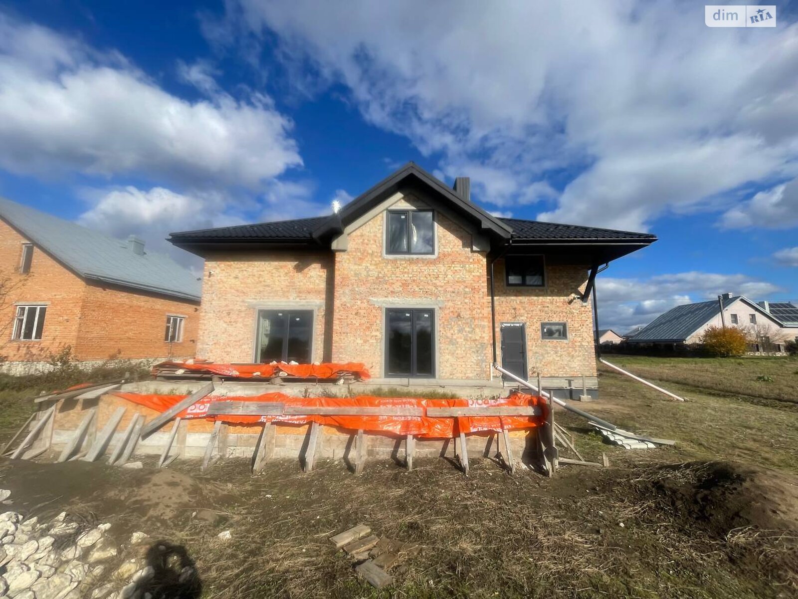 двоповерховий будинок з верандою, 240 кв. м, кирпич. Продаж у Великих Бірок фото 1