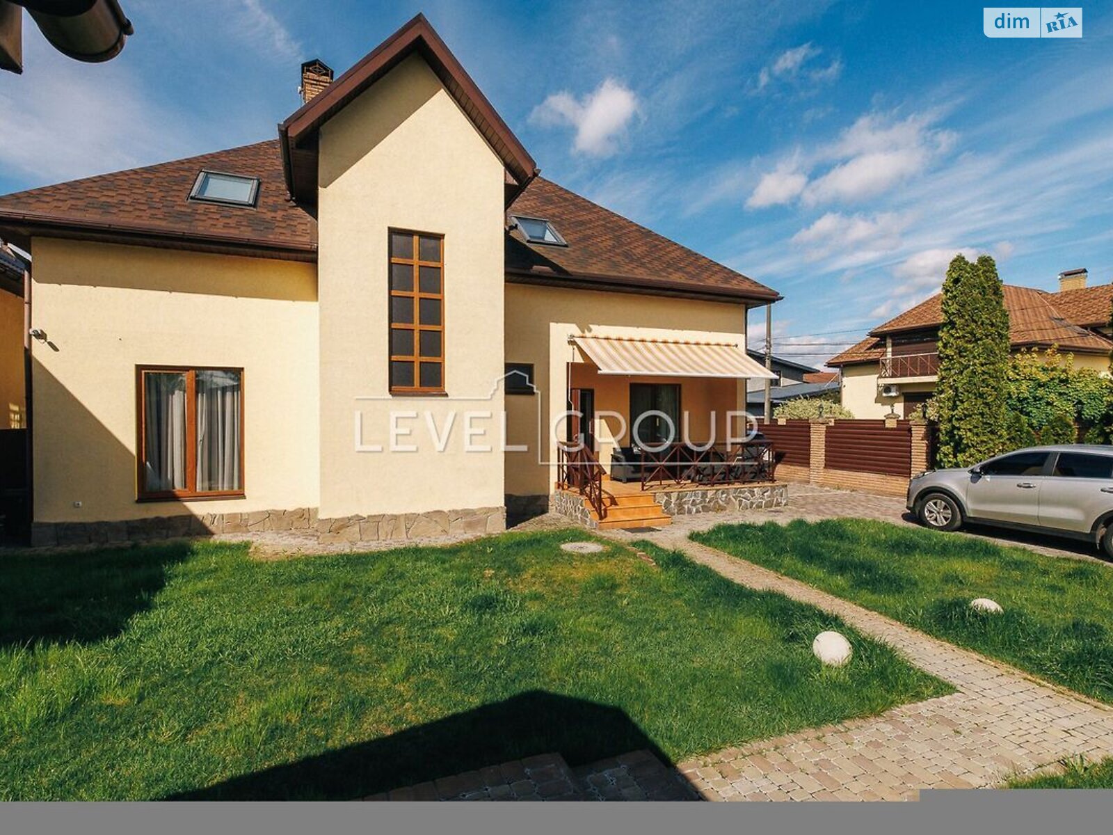 двухэтажный дом с верандой, 210 кв. м, кирпич. Продажа в Великих Дмитровичах фото 1 двухэтажный дом с верандой, 210 кв. м, кирпич. Продажа в Великих Дмитровичах фото 1