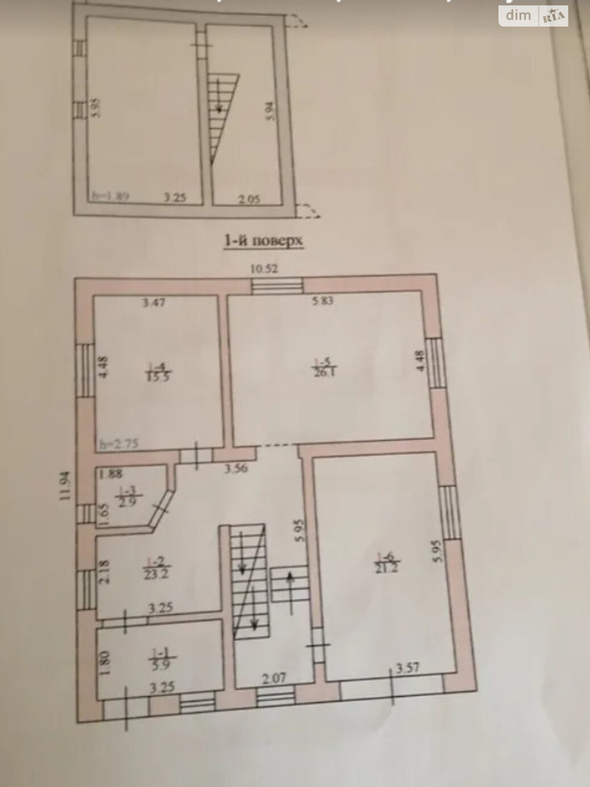 двоповерховий будинок, 220 кв. м, цегла. Продаж у Великих Гаях фото 1