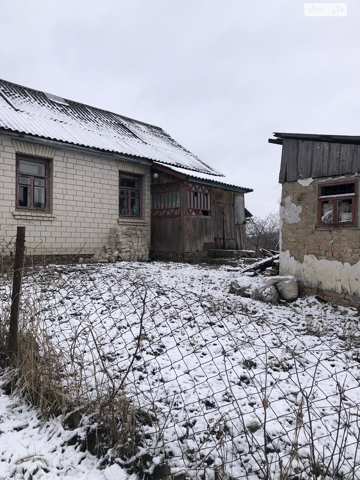 одноповерховий будинок, 45.7 кв. м, дерево и кирпич. Продаж у Великі Межирічі фото 1 одноповерховий будинок, 45.7 кв. м, дерево и кирпич. Продаж у Великі Межирічі фото 1
