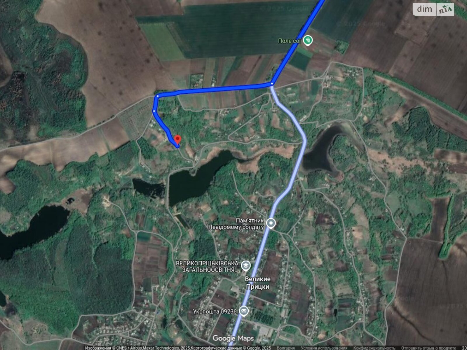 одноэтажный дом, 47.1 кв. м, кирпич. Продажа в Великих Прицках фото 1