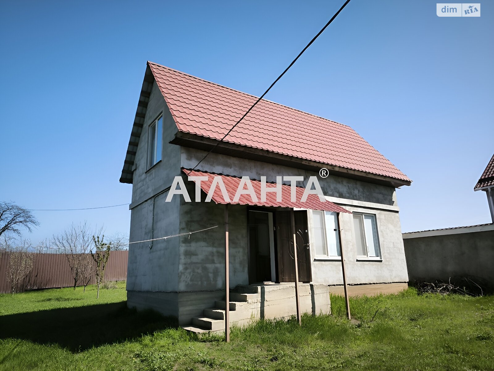 двоповерховий будинок бесідка, 70 кв. м, газобетон. Продаж у Великому Дальнику фото 1