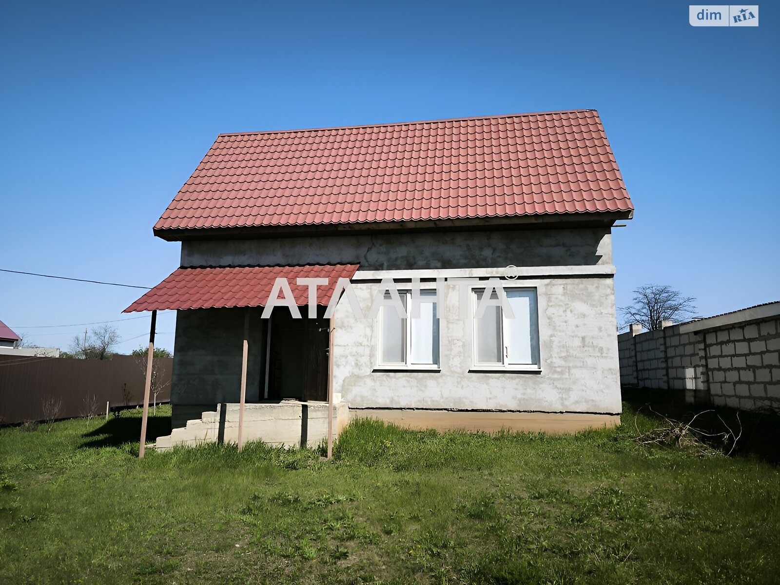 двоповерховий будинок бесідка, 70 кв. м, газобетон. Продаж у Великому Дальнику фото 1 двоповерховий будинок бесідка, 70 кв. м, газобетон. Продаж у Великому Дальнику фото 1