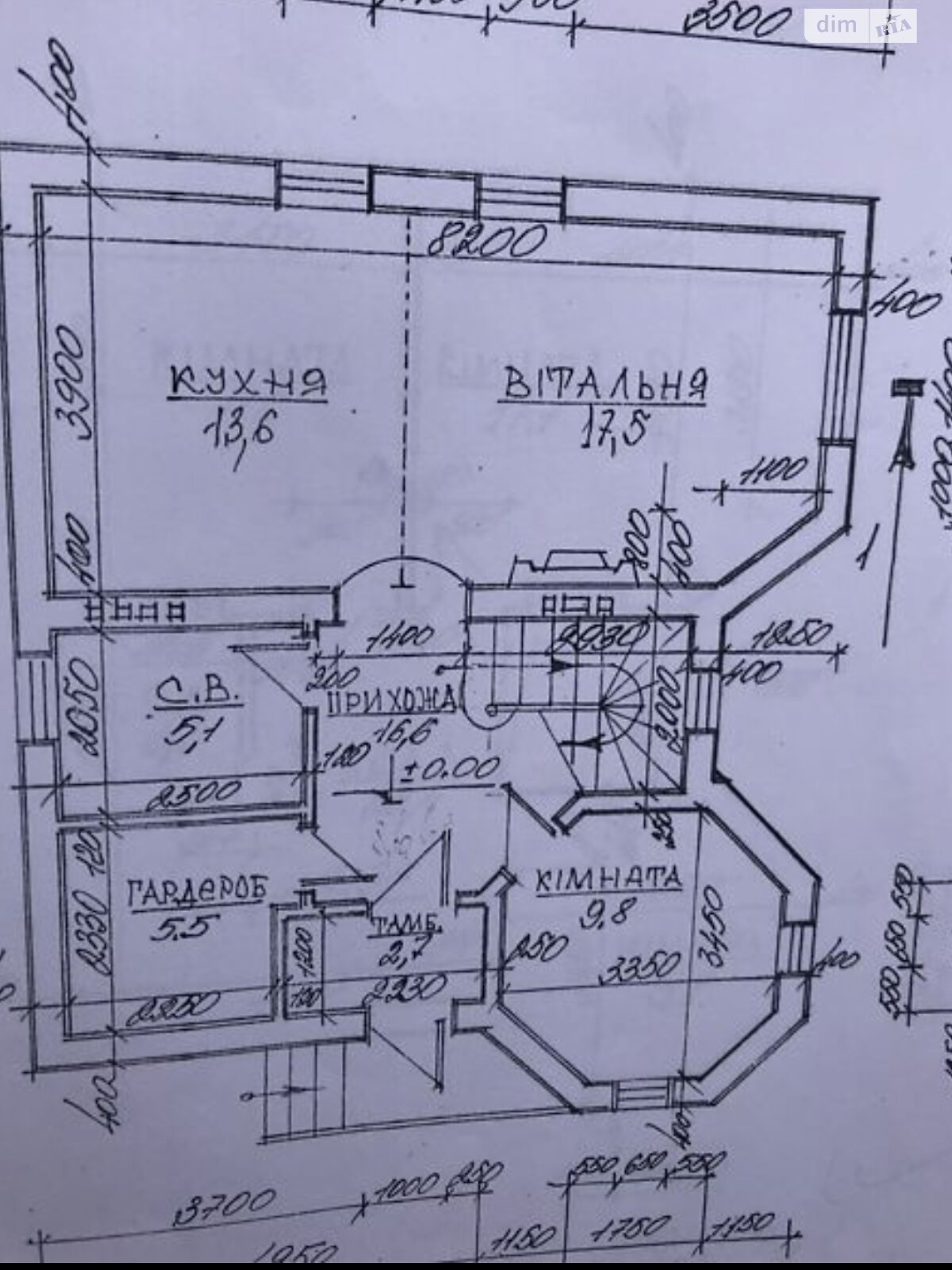 двухэтажный дом, 200 кв. м, кирпич. Продажа в Великом Глубочке фото 1