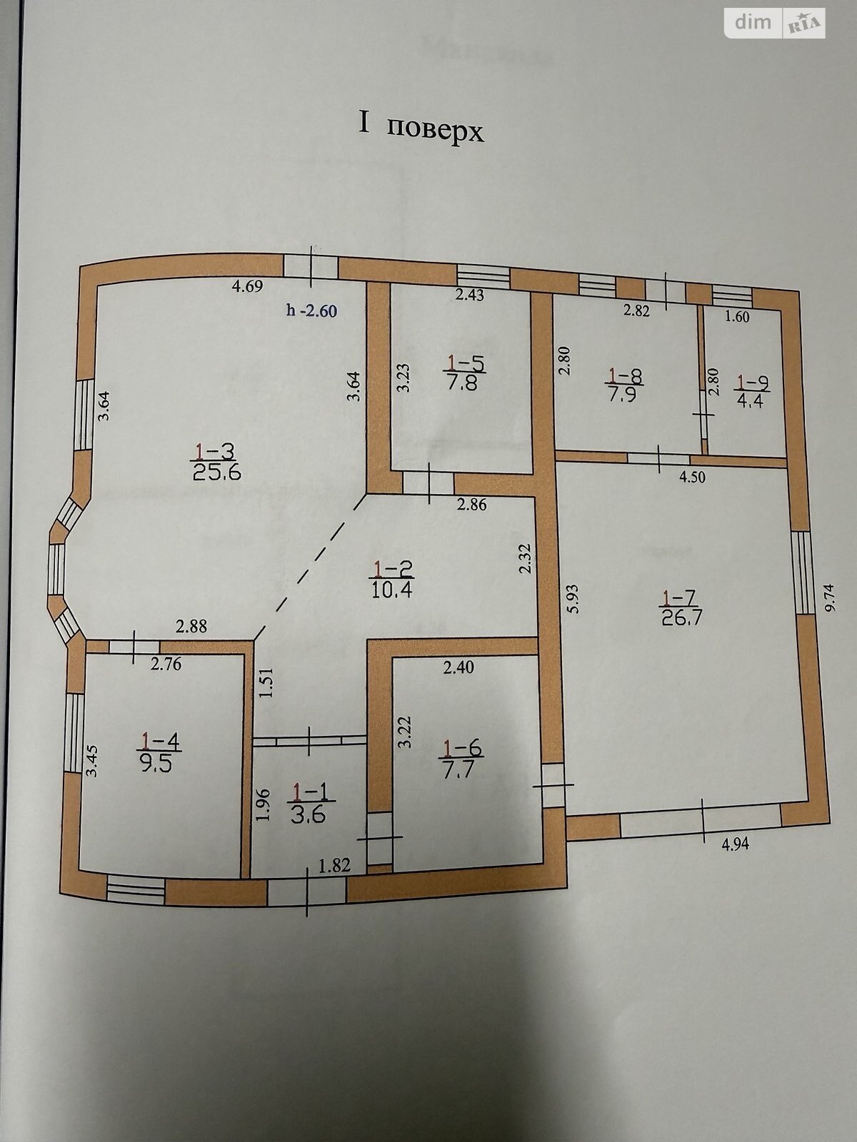 двоповерховий будинок з гаражем, 196.5 кв. м, цегла. Продаж у Великому Ходачкове фото 1 двоповерховий будинок з гаражем, 196.5 кв. м, цегла. Продаж у Великому Ходачкове фото 1