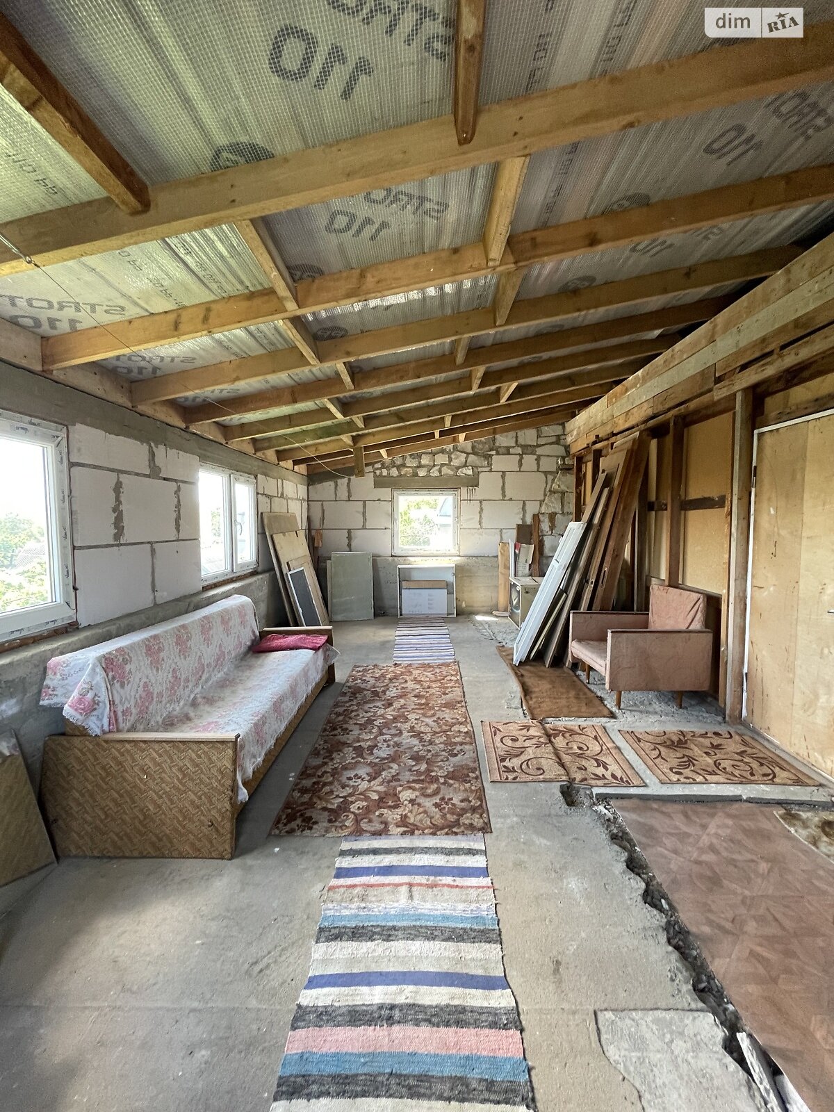 двоповерховий будинок з мансардою, 134.1 кв. м, цегла. Продаж у Великодолинському фото 1