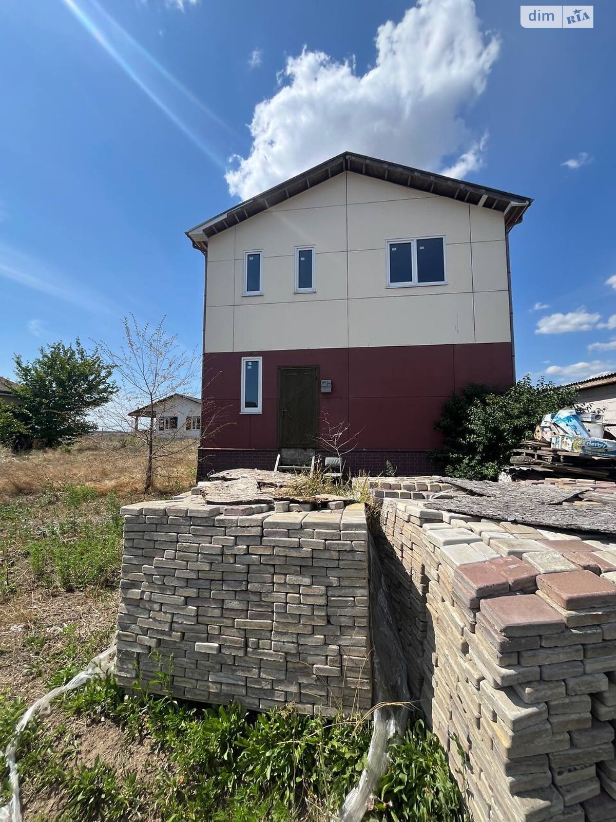 двоповерховий будинок, 85 кв. м, СІП. Продаж у Великодолинському фото 1 двоповерховий будинок, 85 кв. м, СІП. Продаж у Великодолинському фото 1