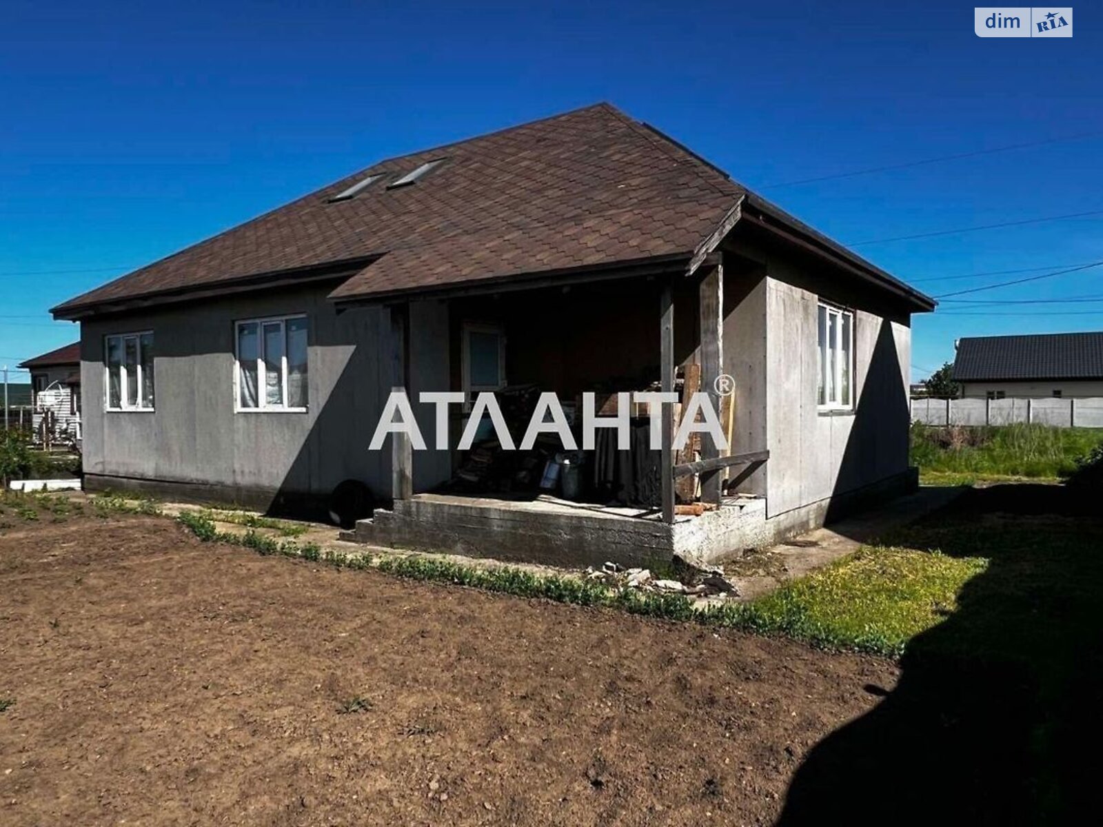 одноповерховий будинок, 115 кв. м, дерево и кирпич. Продаж у Великодолинському фото 1 одноповерховий будинок, 115 кв. м, дерево и кирпич. Продаж у Великодолинському фото 1