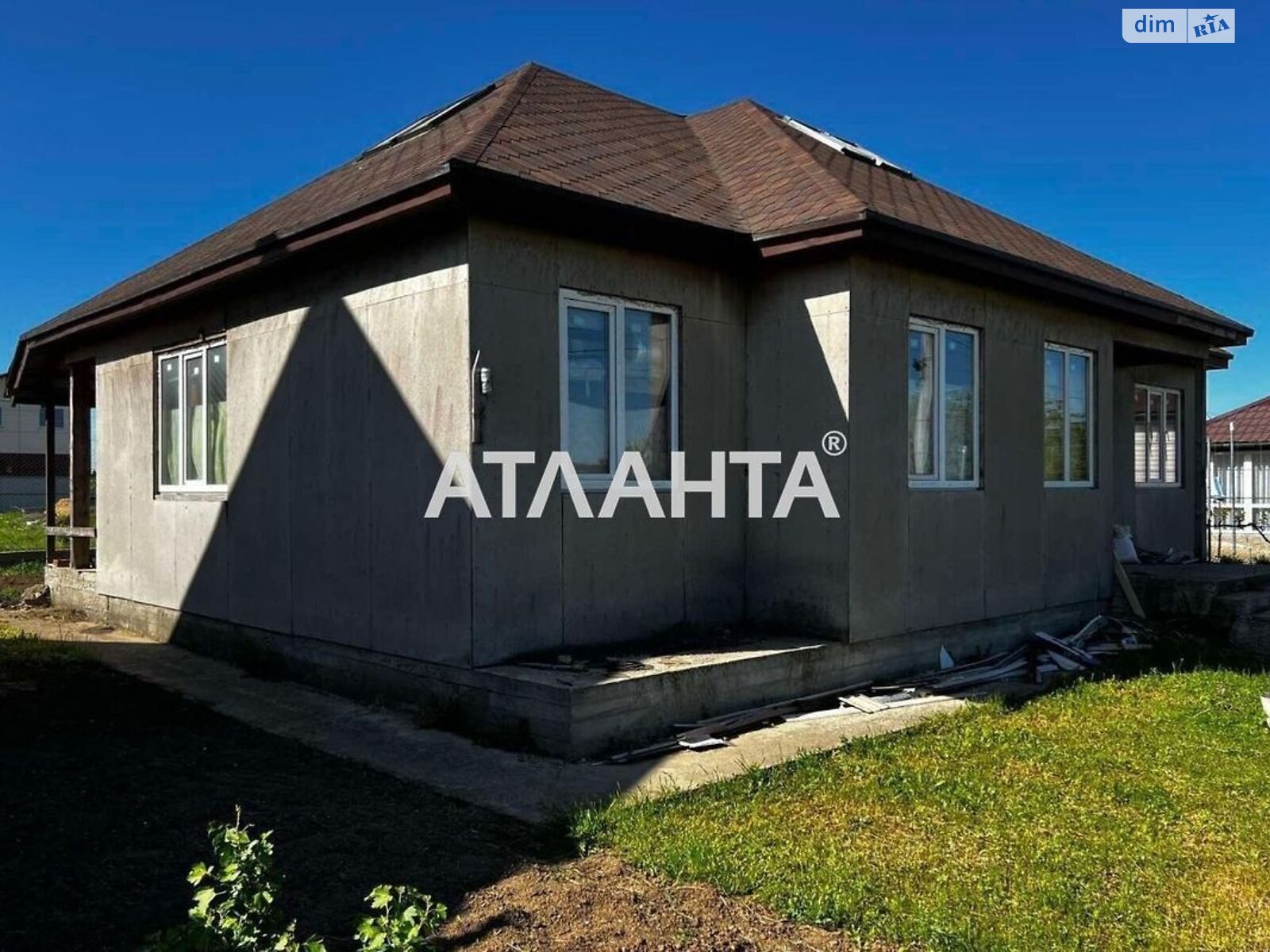 одноповерховий будинок, 115 кв. м, дерево и кирпич. Продаж у Великодолинському фото 1 одноповерховий будинок, 115 кв. м, дерево и кирпич. Продаж у Великодолинському фото 1