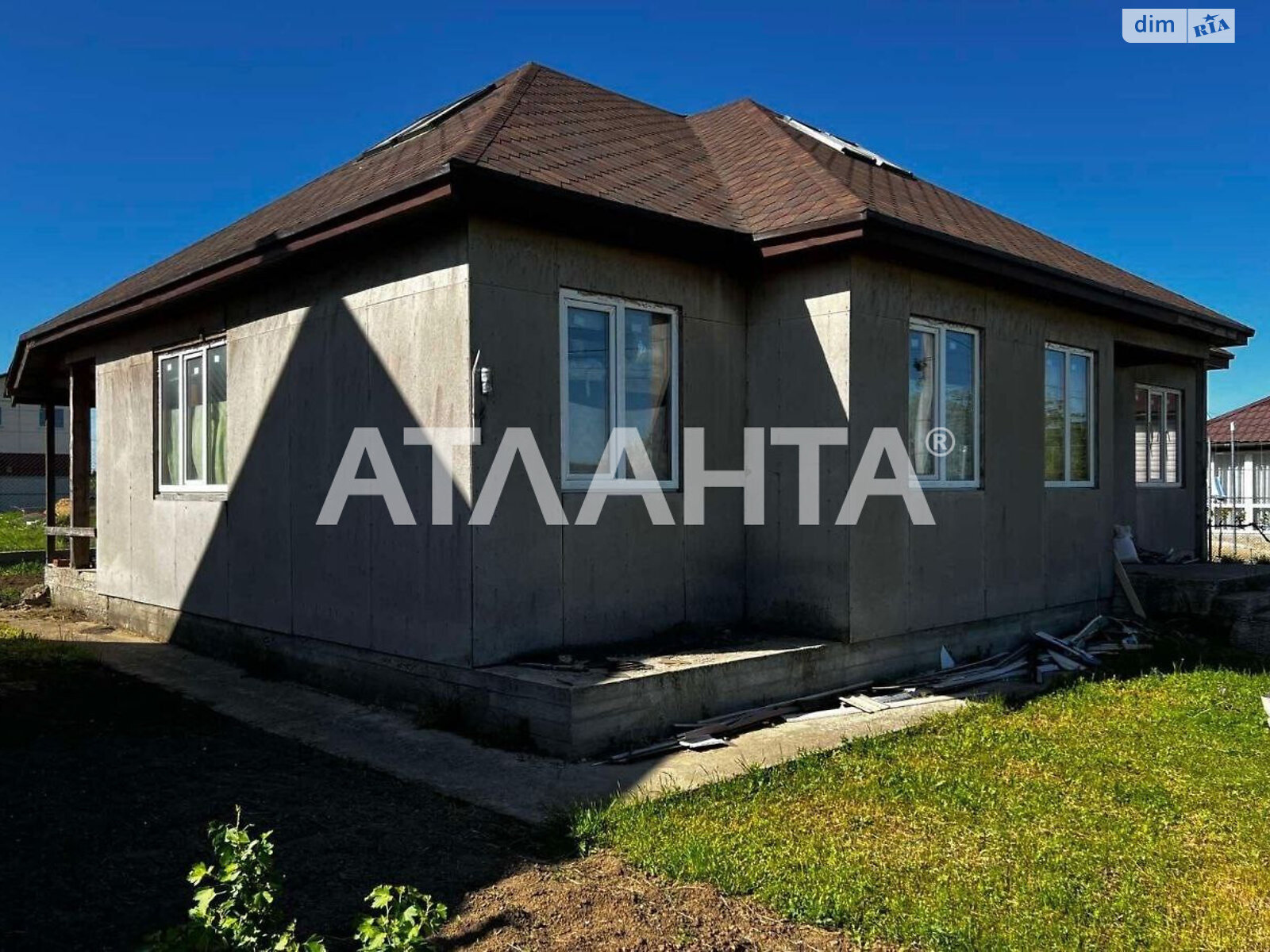 одноэтажный дом, 115 кв. м, дерево и кирпич. Продажа в Великодолинском фото 1 одноэтажный дом, 115 кв. м, дерево и кирпич. Продажа в Великодолинском фото 1