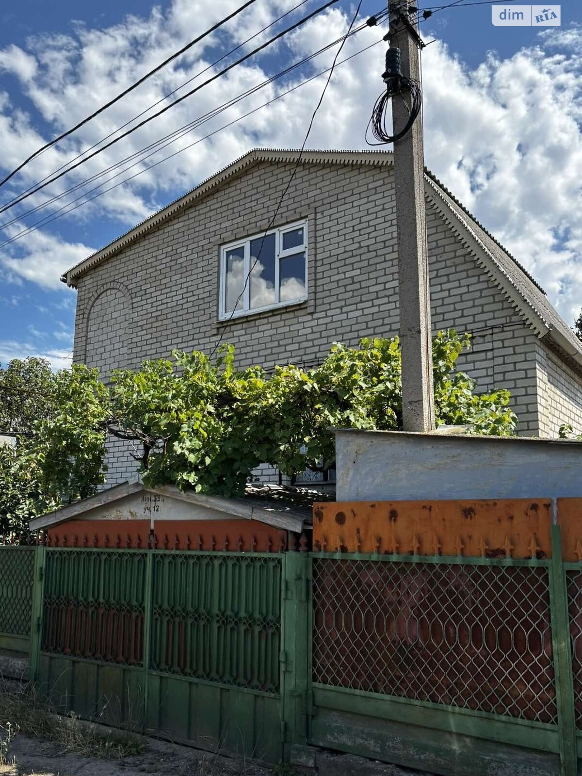 двухэтажный дом с гаражом, 105 кв. м, кирпич. Продажа в Великодолинском фото 1