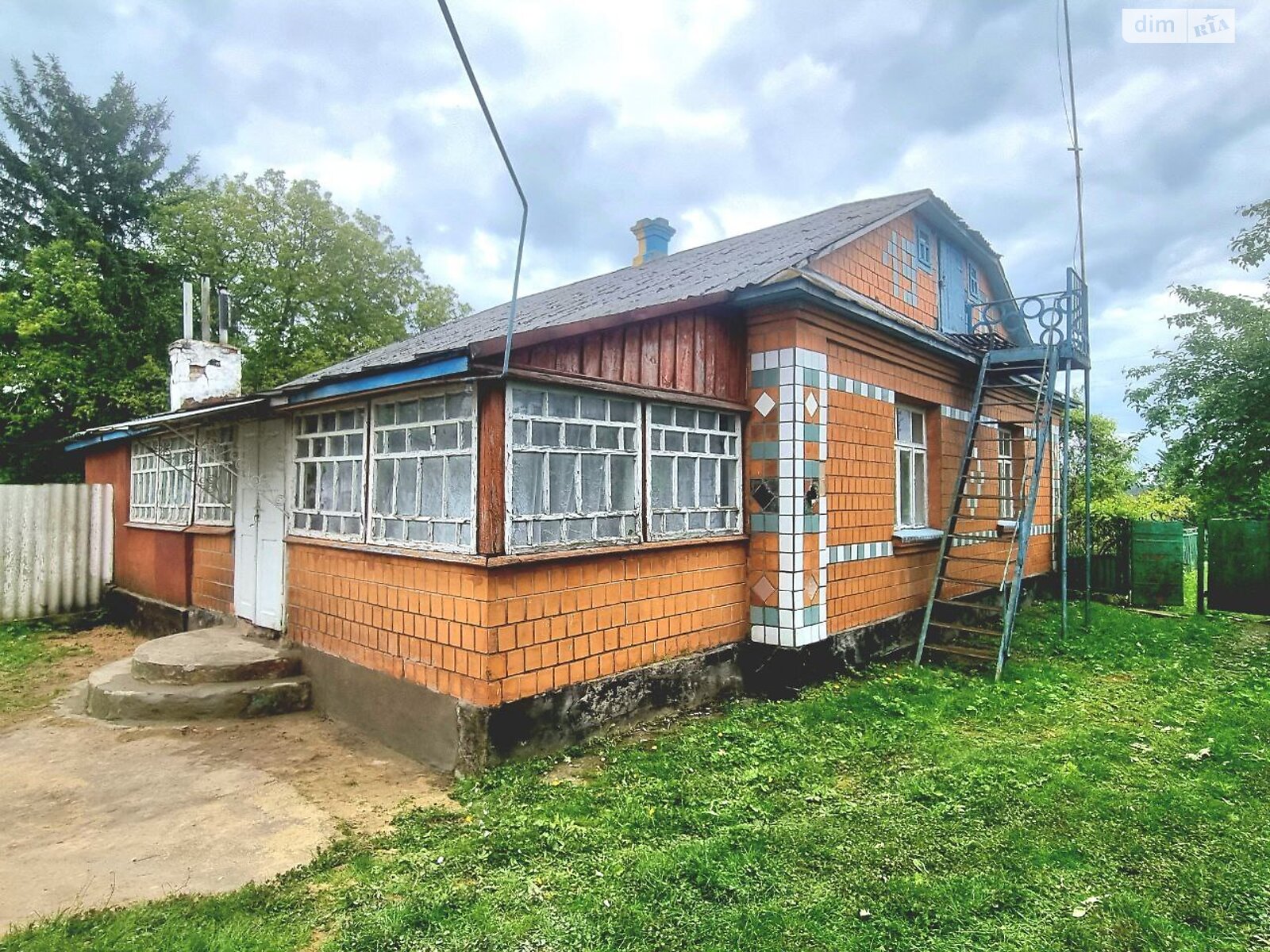одноповерховий будинок з гаражем, 100 кв. м, шлакоблок. Продаж у Вербені фото 1 одноповерховий будинок з гаражем, 100 кв. м, шлакоблок. Продаж у Вербені фото 1