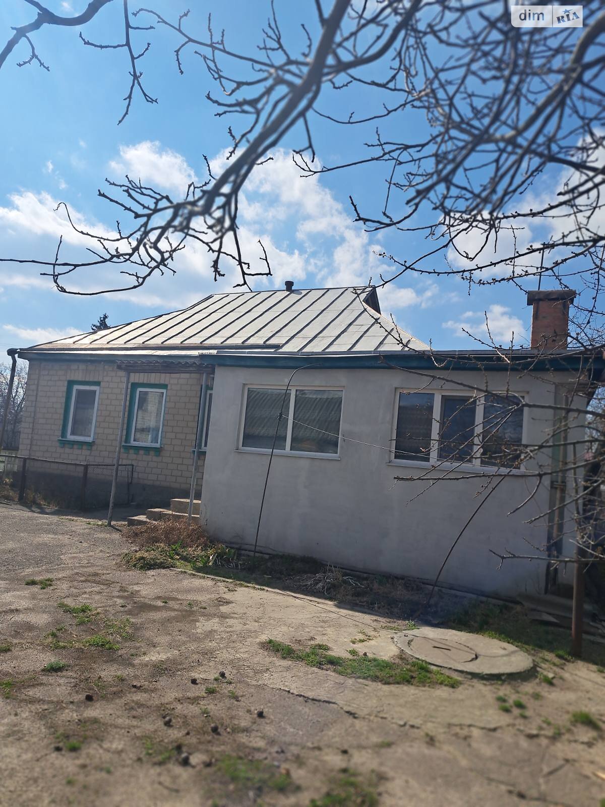 одноповерховий будинок з верандою, 78.8 кв. м, цегла. Продаж у Вергунах фото 1 одноповерховий будинок з верандою, 78.8 кв. м, цегла. Продаж у Вергунах фото 1