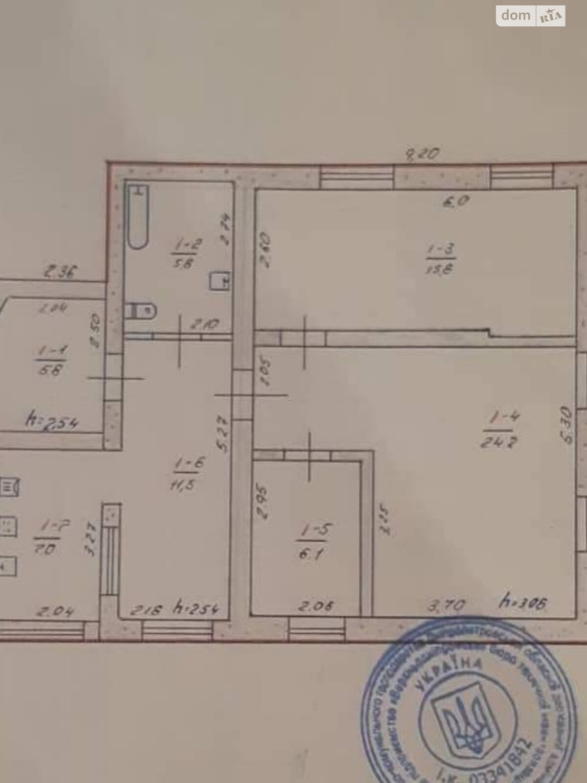 одноэтажный дом веранда, 76 кв. м, кирпич. Продажа в Верхнеднепровске район Верхнеднепровск фото 1