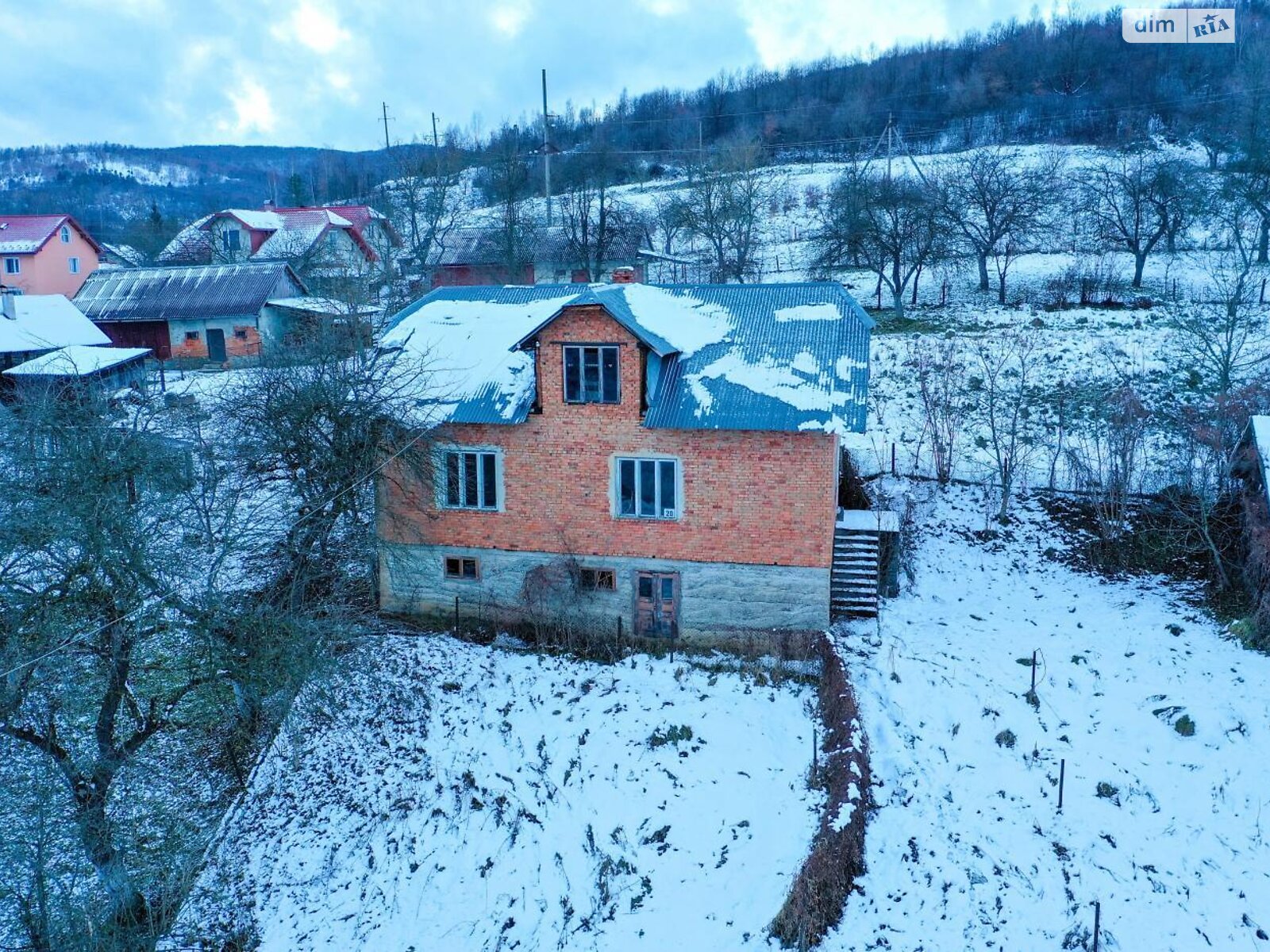 одноповерховий будинок з опаленням, 152 кв. м, цегла. Продаж у Верхньому Синьовидному фото 1