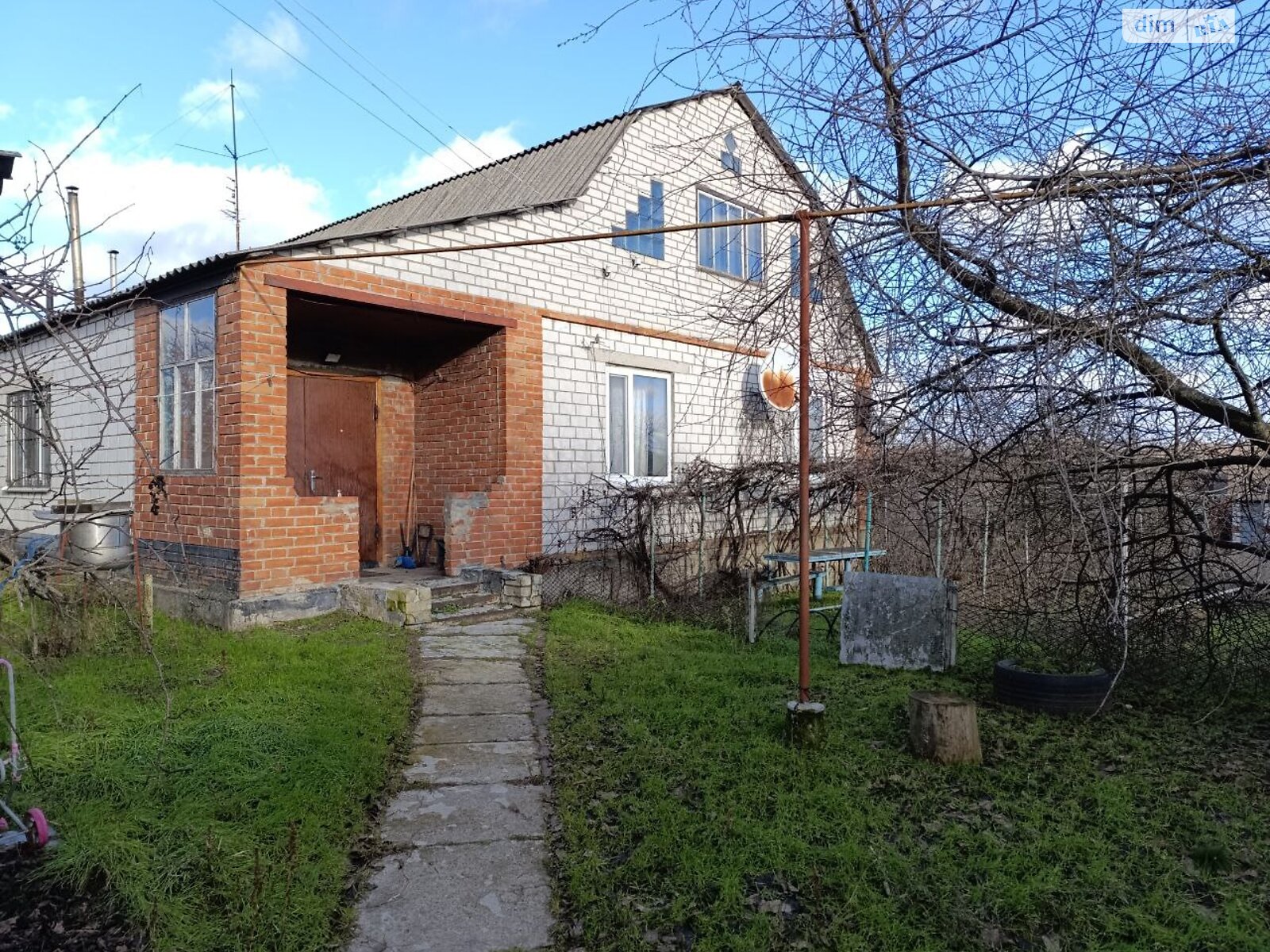 одноповерховий будинок з верандою, 90 кв. м, цегла. Продаж в Верхолмх фото 1 одноповерховий будинок з верандою, 90 кв. м, цегла. Продаж в Верхолмх фото 1