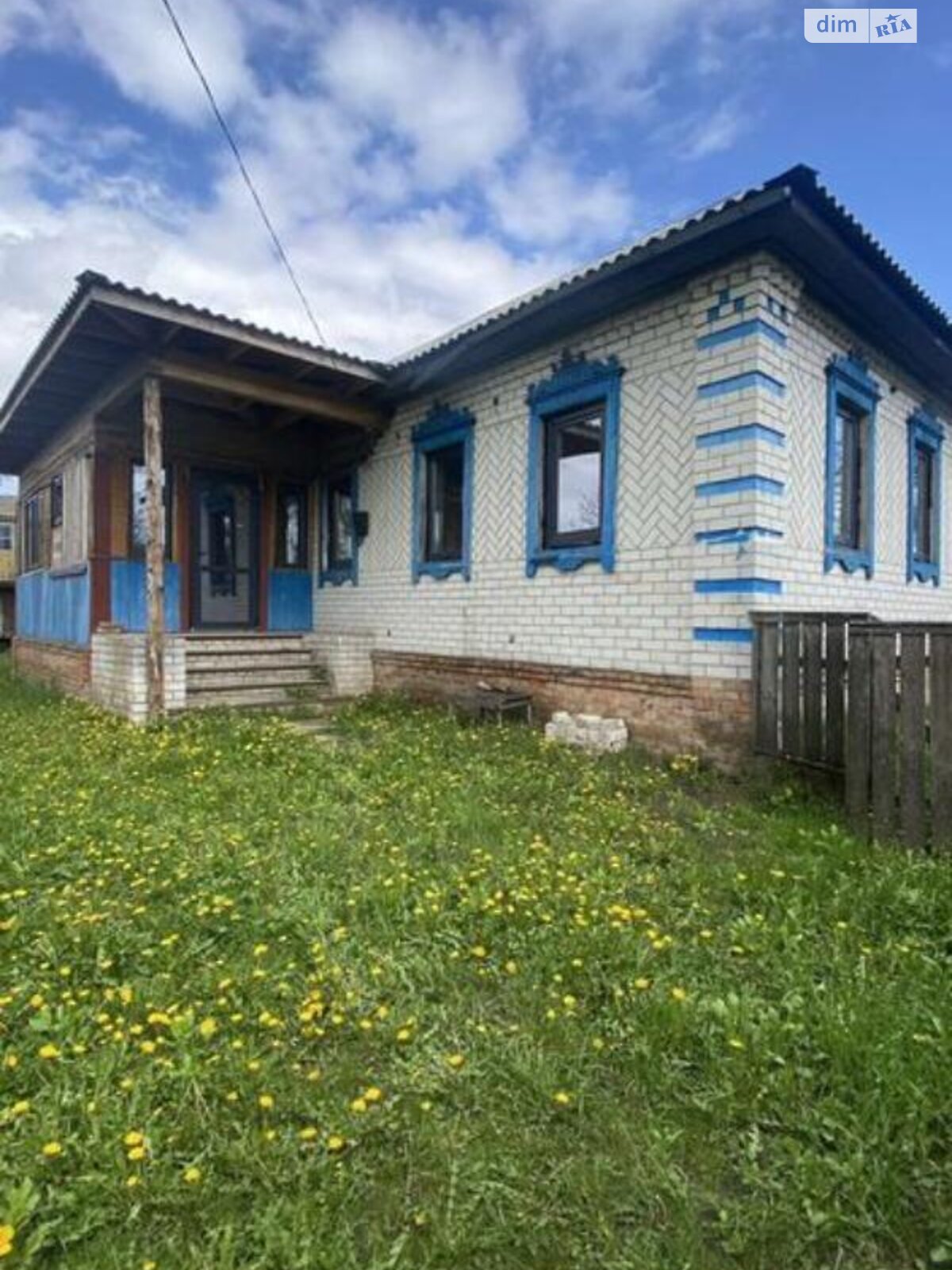 одноповерховий будинок, 100 кв. м, дерево и кирпич. Продаж у Вертіївці фото 1 одноповерховий будинок, 100 кв. м, дерево и кирпич. Продаж у Вертіївці фото 1