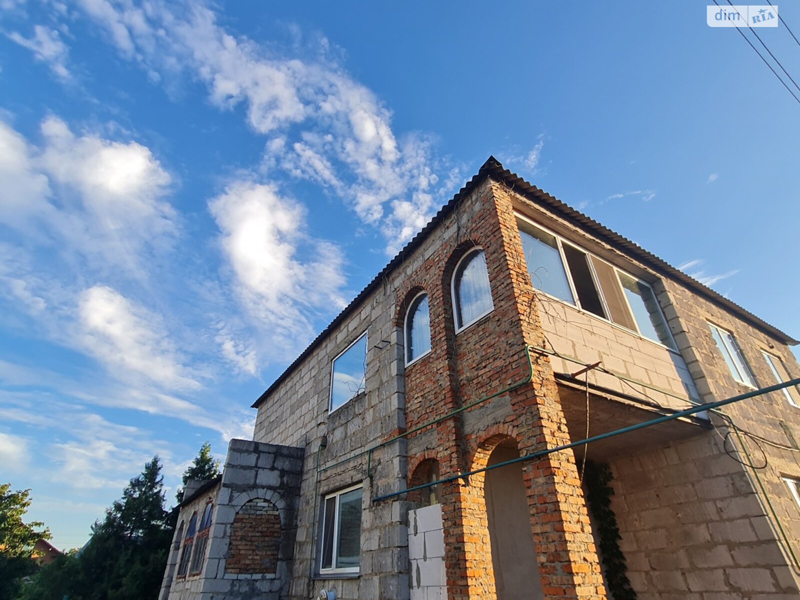 двоповерховий будинок з верандою, 220 кв. м, цегла. Продаж у Весняне фото 1 двоповерховий будинок з верандою, 220 кв. м, цегла. Продаж у Весняне фото 1