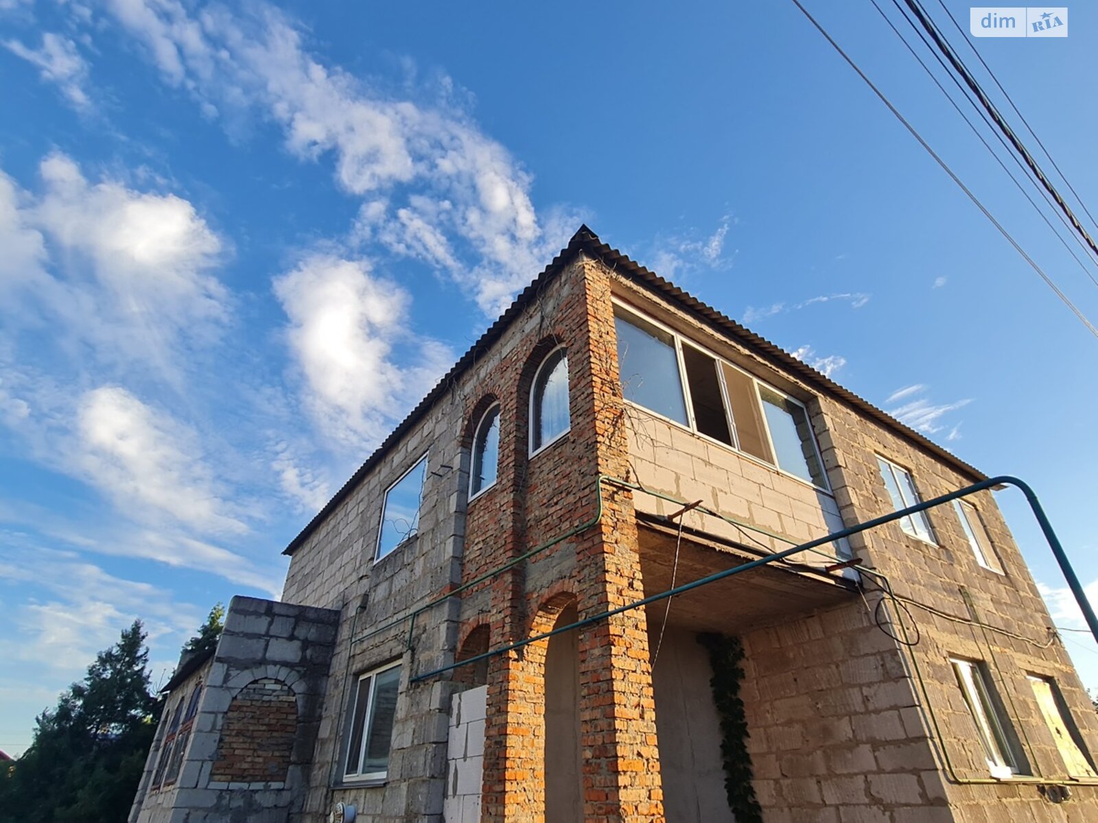 двоповерховий будинок з верандою, 220 кв. м, цегла. Продаж у Весняне фото 1 двоповерховий будинок з верандою, 220 кв. м, цегла. Продаж у Весняне фото 1