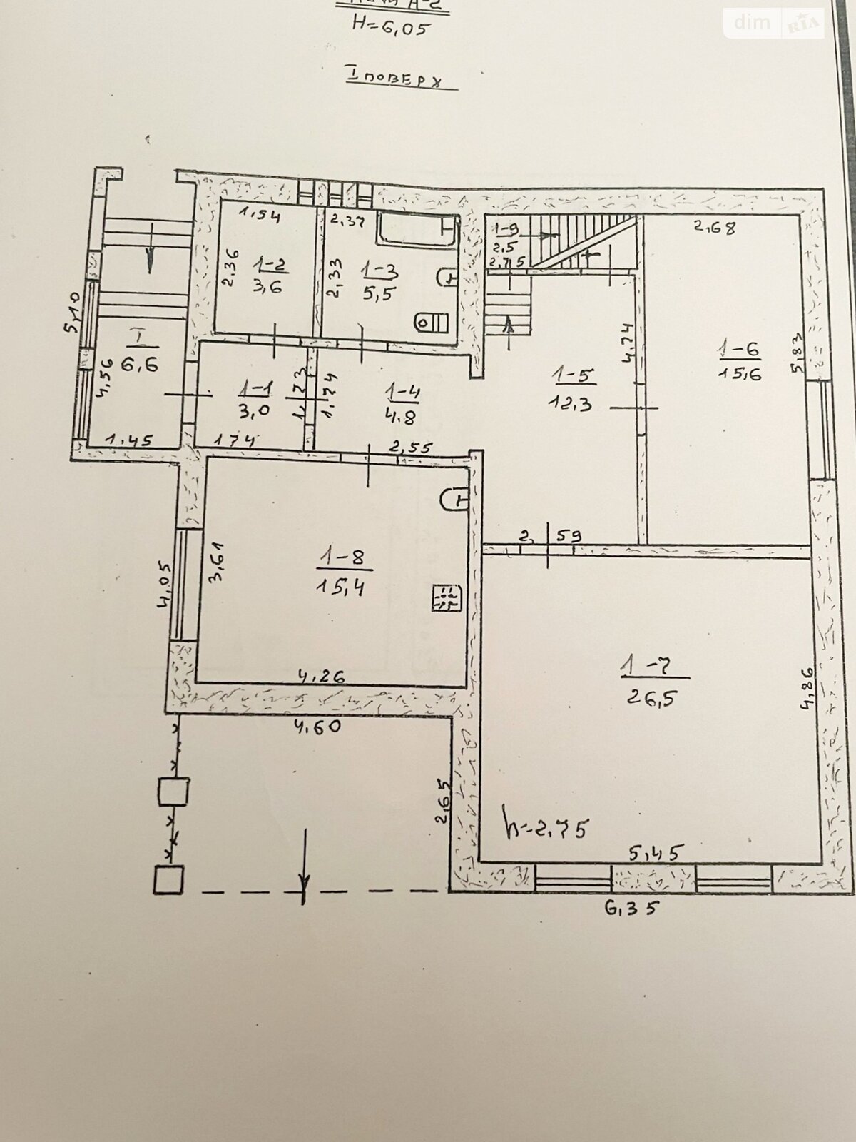 двухэтажный дом веранда, 220 кв. м, кирпич. Продажа в Весняном фото 1