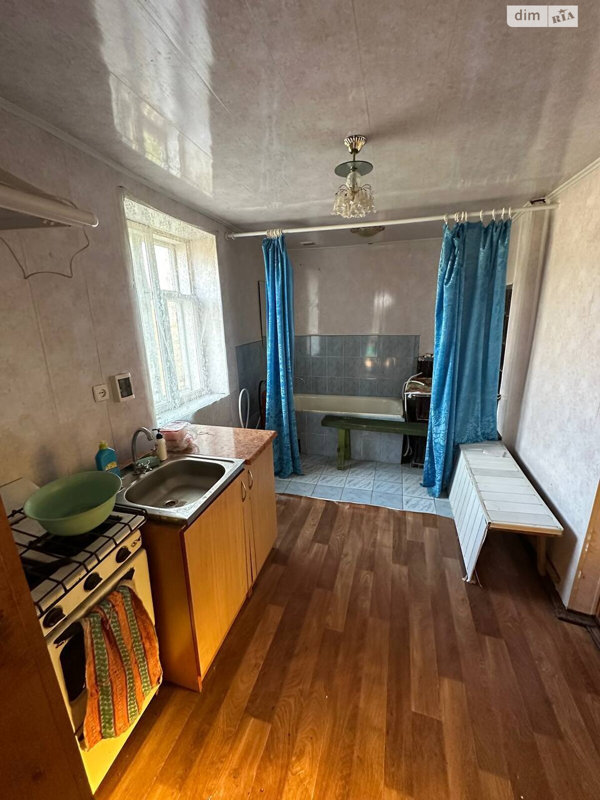 одноэтажный дом с ремонтом, 45.3 кв. м, дерево и кирпич. Продажа в Викторове фото 1