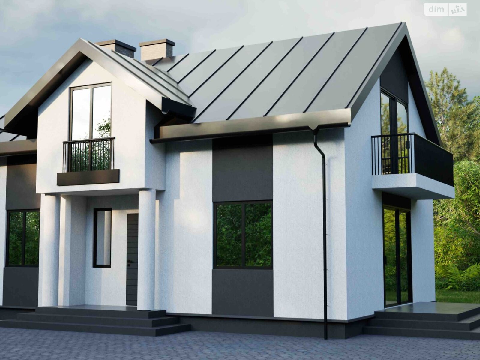 двоповерховий будинок з балконом, 120 кв. м, керамічний блок. Продаж в Винниках, район Личаківський фото 1 двоповерховий будинок з балконом, 120 кв. м, керамічний блок. Продаж в Винниках, район Личаківський фото 1