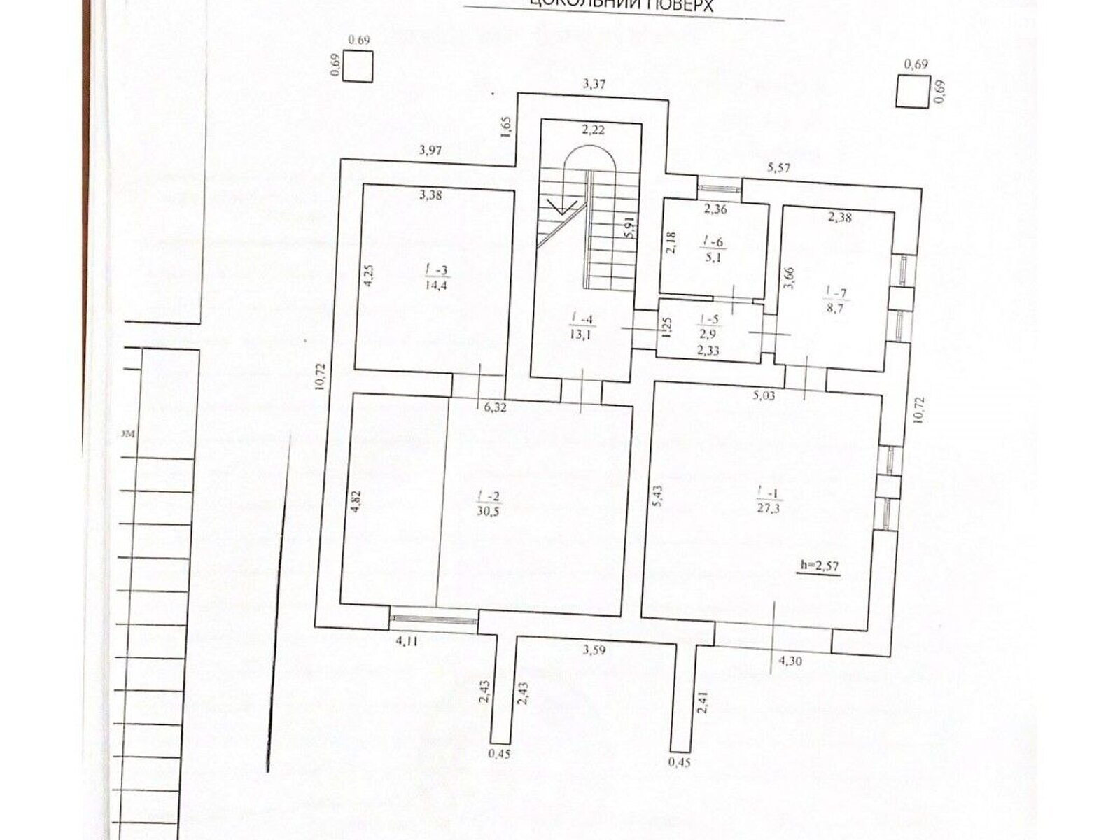 четырехэтажный дом с балконом, 445 кв. м, кирпич. Продажа в Винниках фото 1