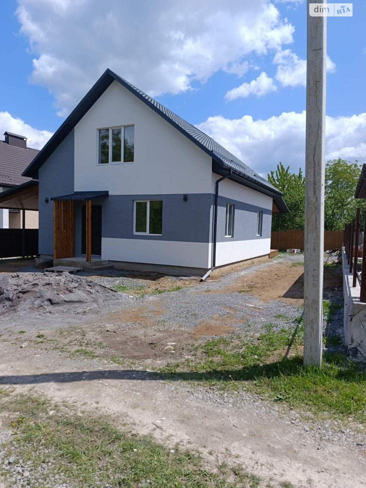 двухэтажный дом, 125 кв. м, газобетон. Продажа в Агрономичном фото 1