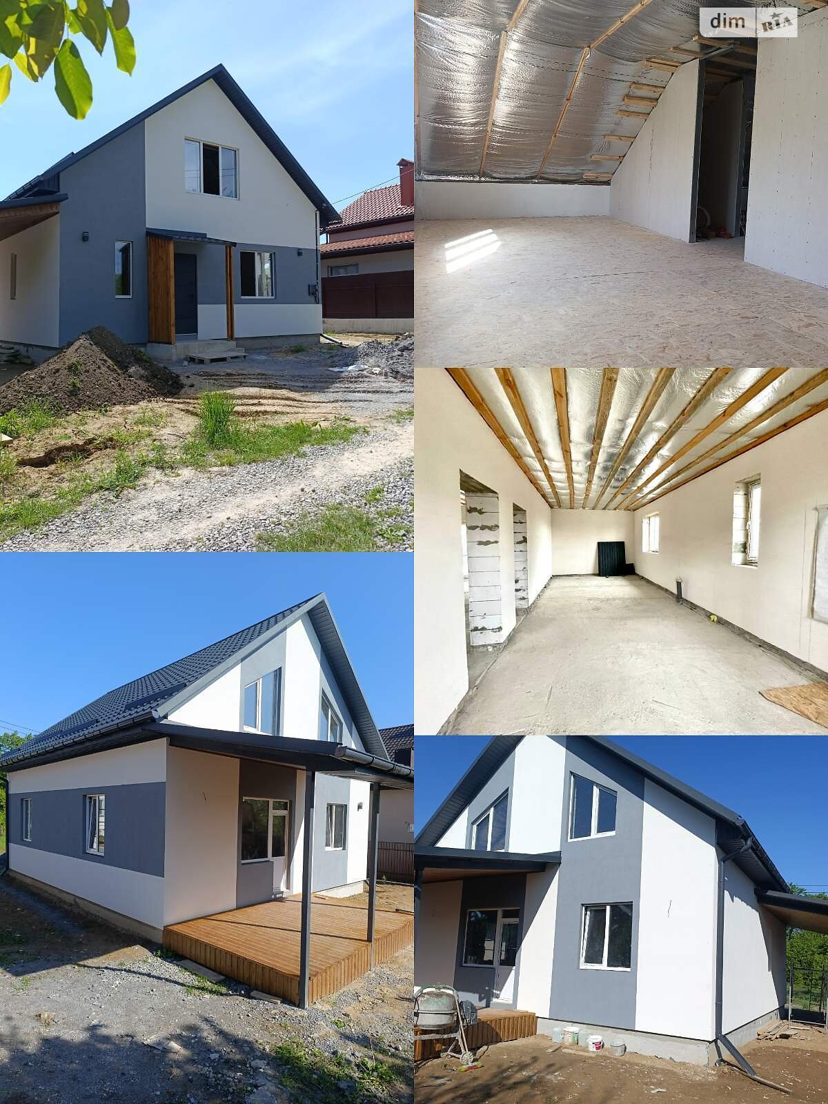 двухэтажный дом, 125 кв. м, газобетон. Продажа в Агрономичном фото 1