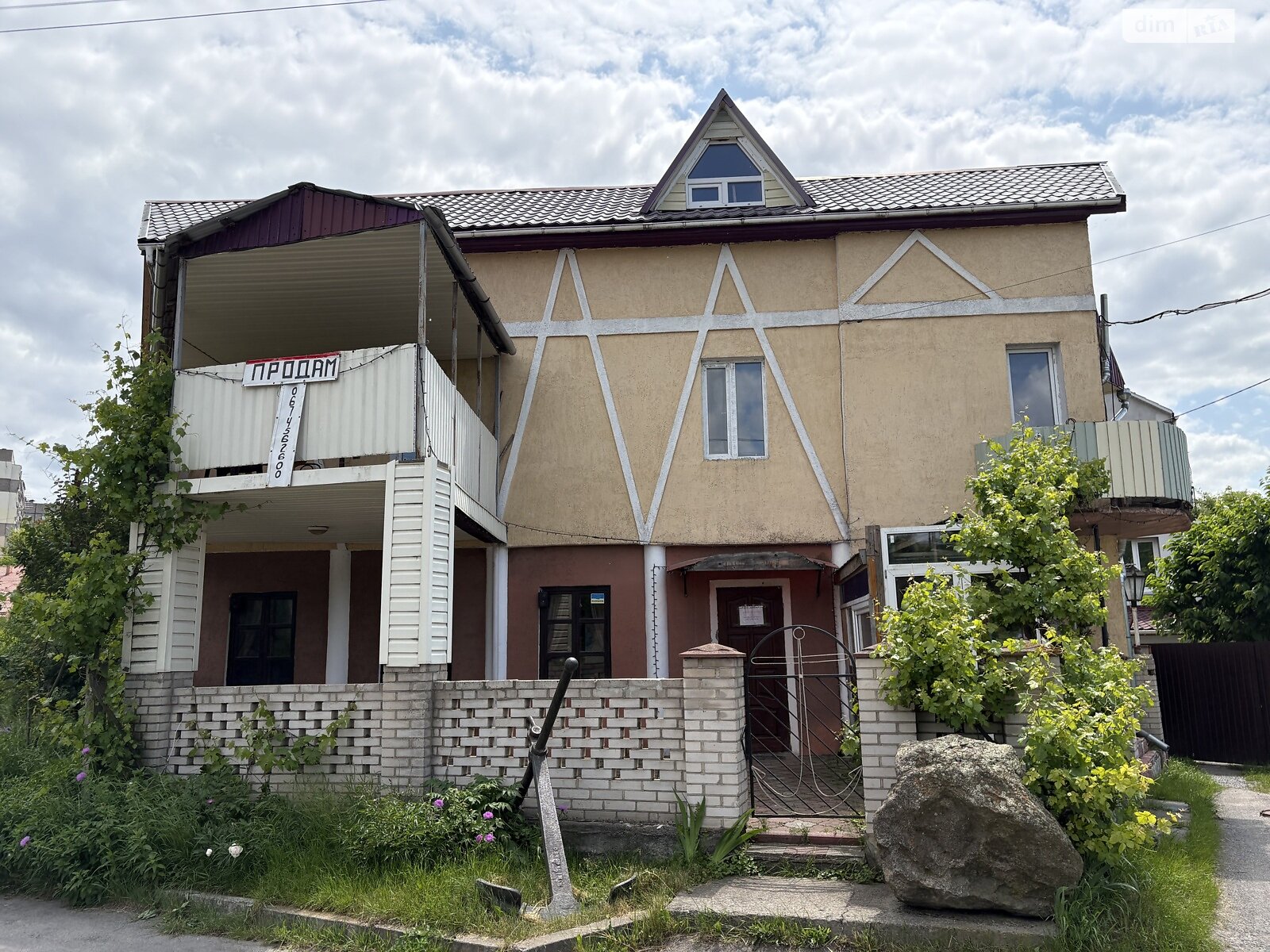 триповерховий будинок з верандою, 202 кв. м, газобетон. Продаж в Вінниці, район Київська фото 1 триповерховий будинок з верандою, 202 кв. м, газобетон. Продаж в Вінниці, район Київська фото 1