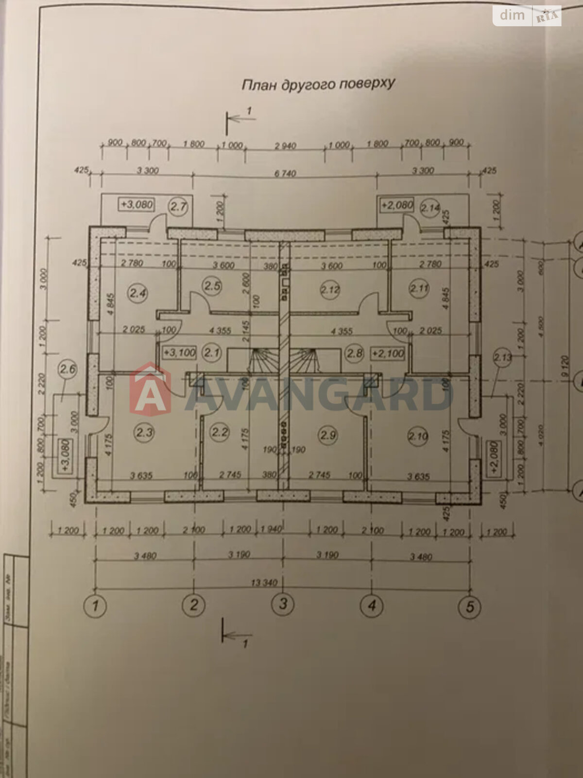 двухэтажный дом, 156 кв. м, кирпич. Продажа в Виннице район Ленинский фото 1