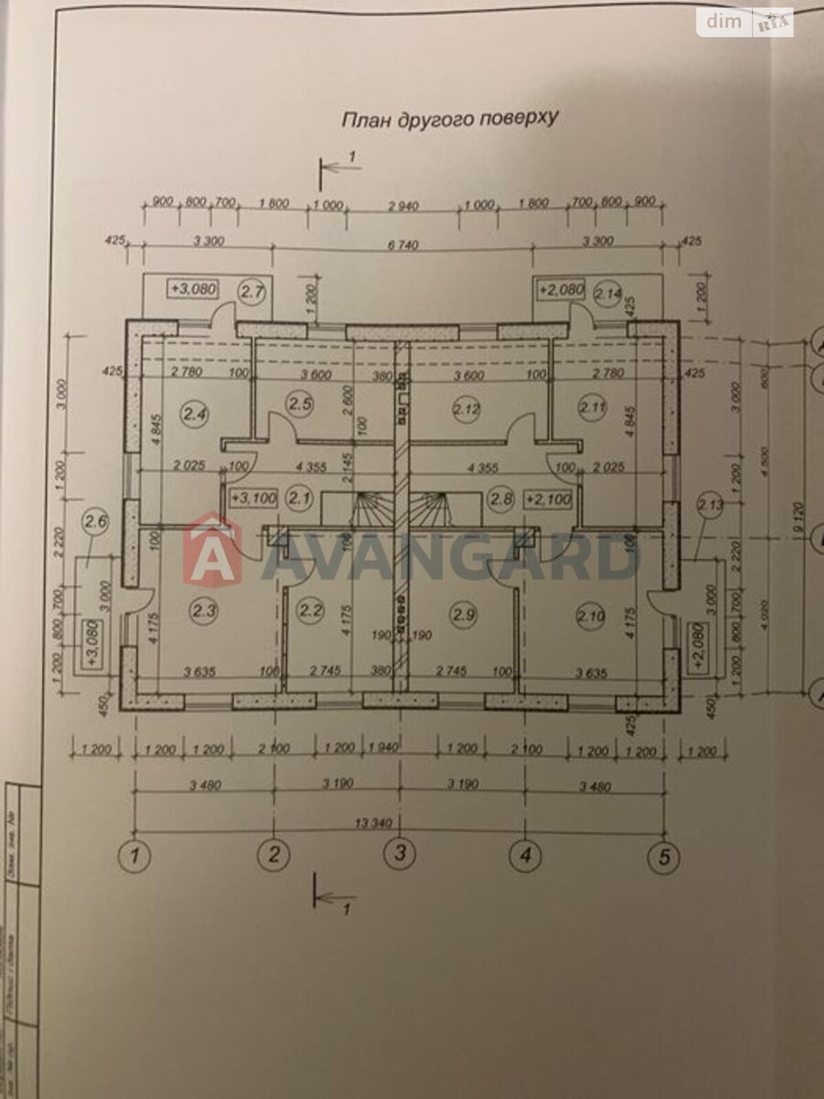 двухэтажный дом, 156 кв. м, кирпич. Продажа в Виннице район Ленинский фото 1
