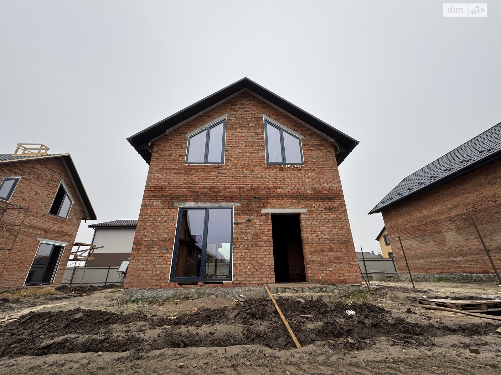 двухэтажный дом с отоплением, 97 кв. м, кирпич. Продажа в Виннице район Пирогово фото 1