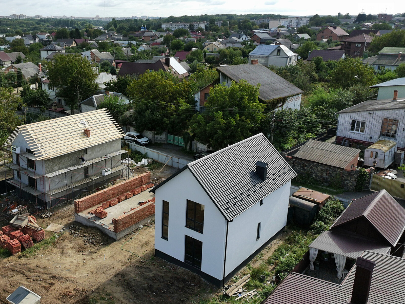 двухэтажный дом с отоплением, 98 кв. м, кирпич. Продажа в Виннице район Пирогово фото 1 двухэтажный дом с отоплением, 98 кв. м, кирпич. Продажа в Виннице район Пирогово фото 1