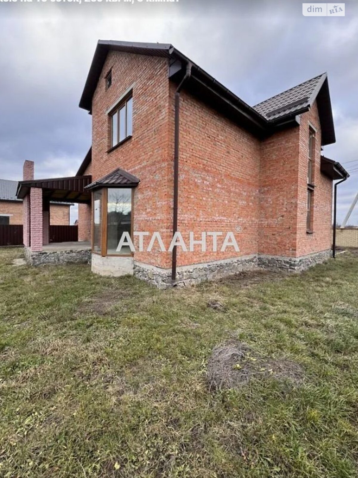 двоповерховий будинок, 252 кв. м, цегла. Продаж у Луці-Мелешківській фото 1