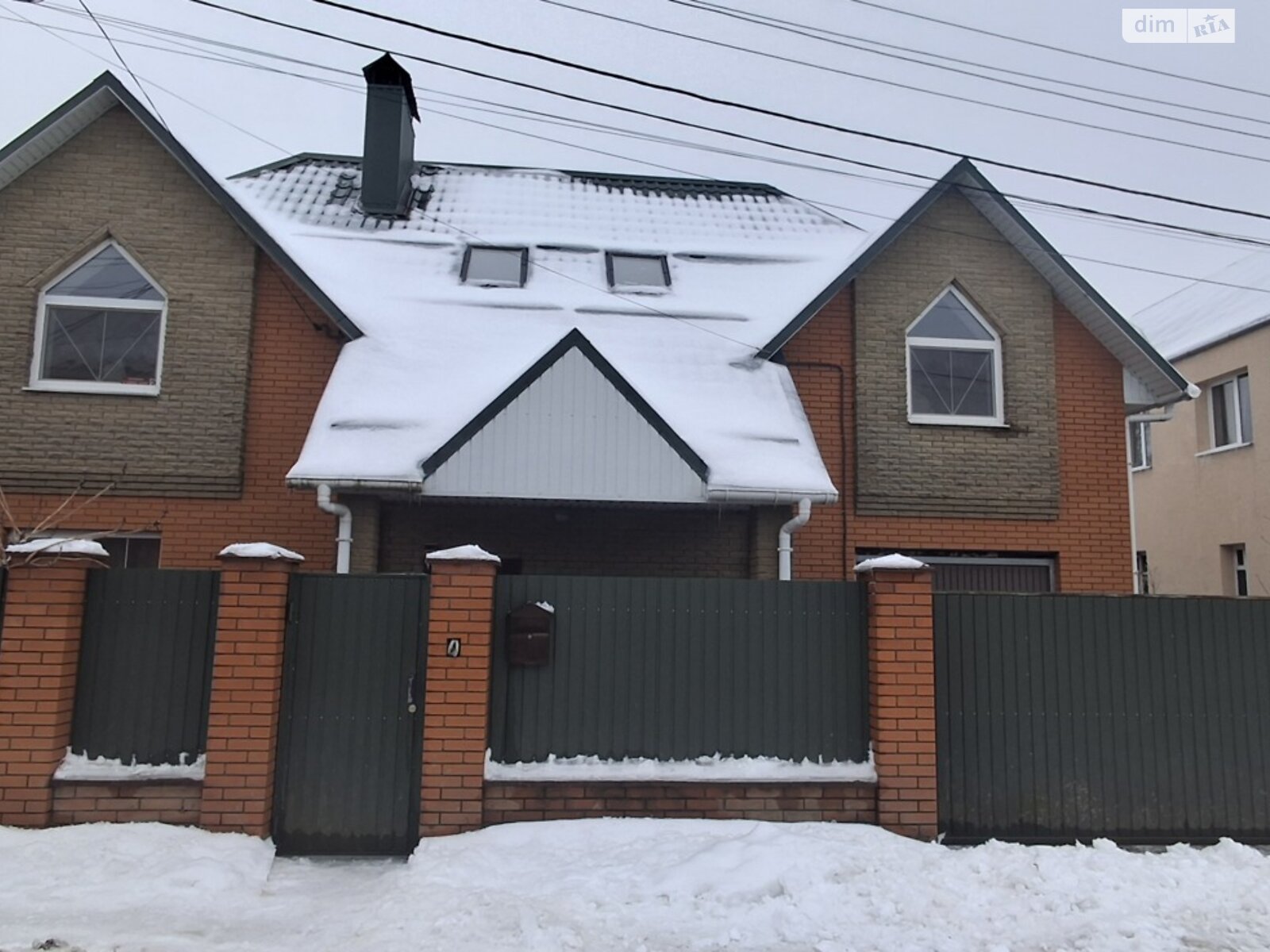 двухэтажный дом, 217.7 кв. м, кирпич. Продажа в Виннице район Старый город фото 1