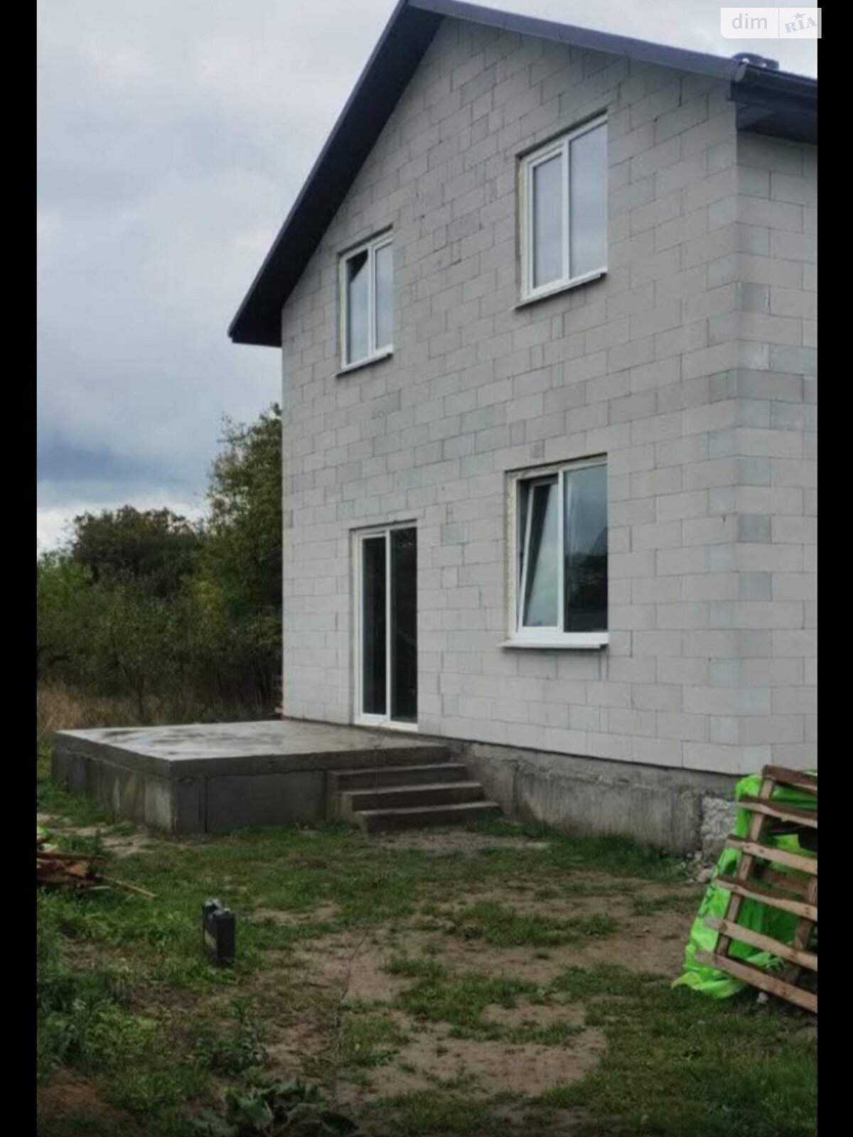 двухэтажный дом, 120 кв. м, газобетон. Продажа в Винницких Хуторах фото 1