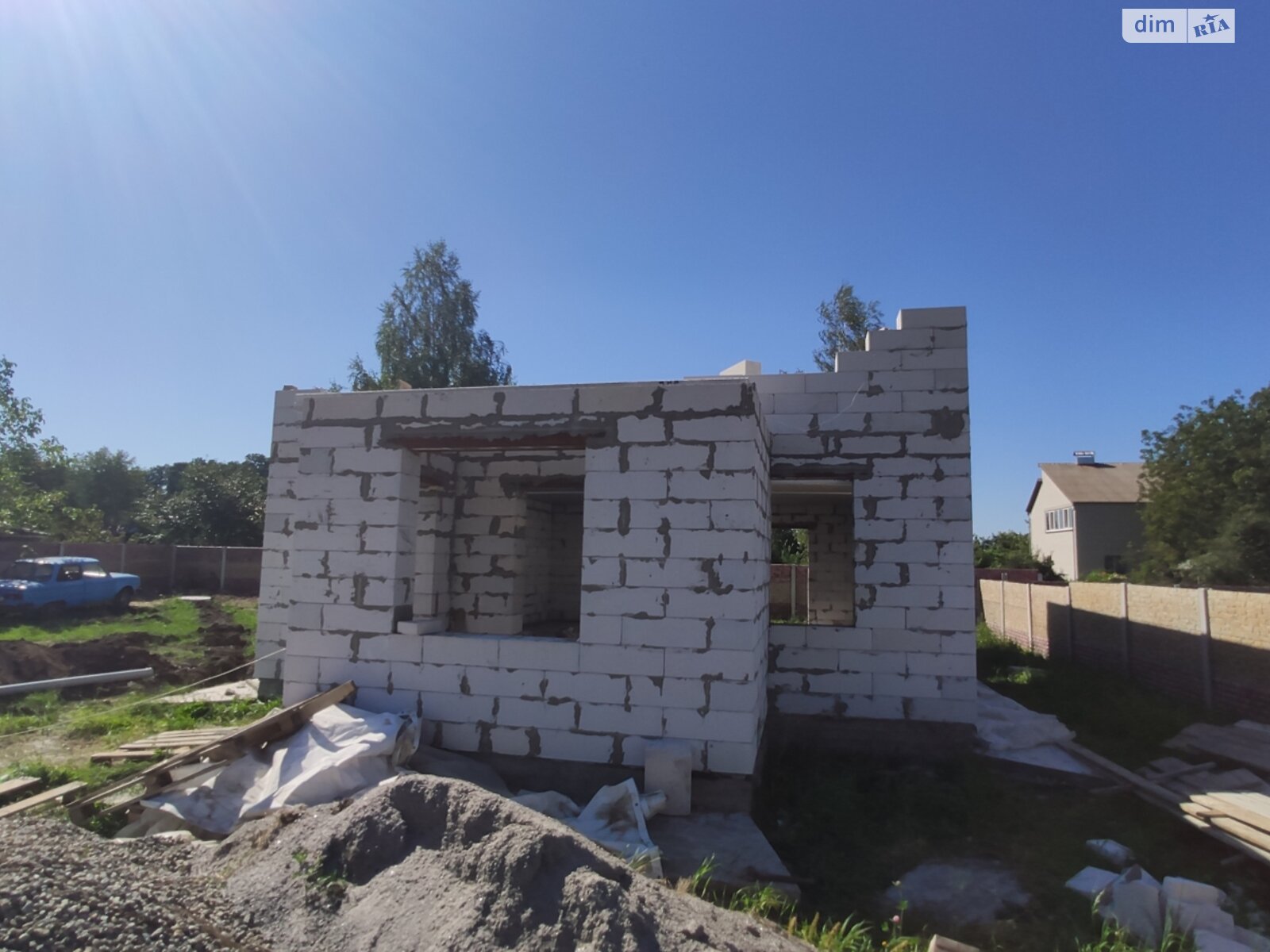 двоповерховий будинок бесідка, 120 кв. м, газобетон. Продаж в Вінниці, район Тяжилів фото 1