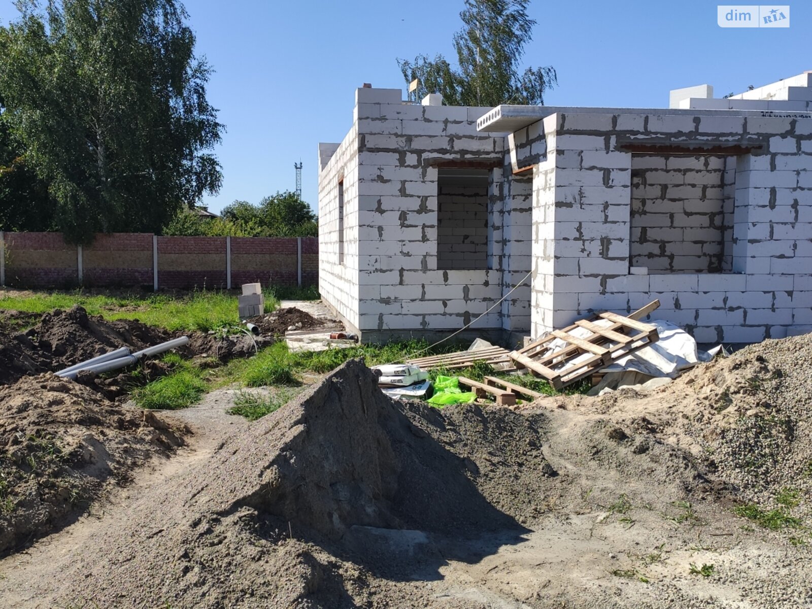 двоповерховий будинок бесідка, 120 кв. м, газобетон. Продаж в Вінниці, район Тяжилів фото 1