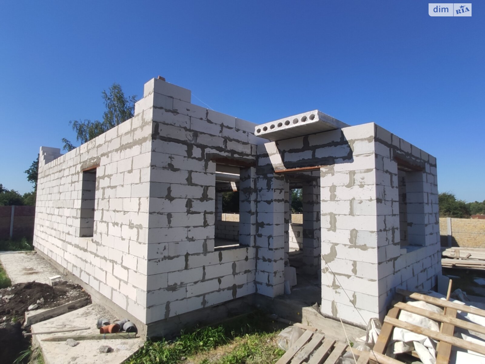 двоповерховий будинок бесідка, 120 кв. м, газобетон. Продаж в Вінниці, район Тяжилів фото 1